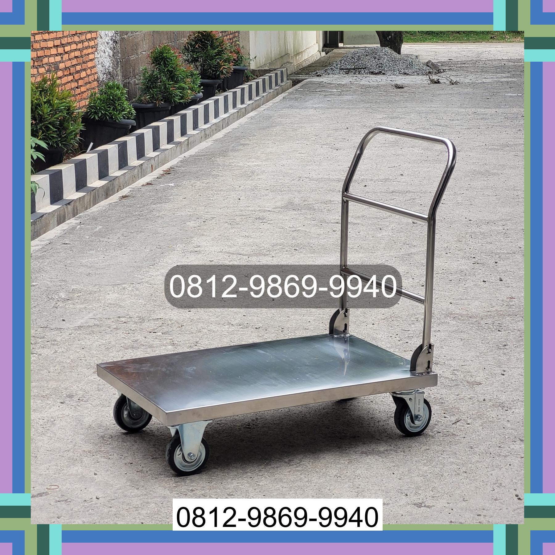 0812-9869-9940 Eksklusif, Jual Handtruck Hand Truck 500 kgg & 300 kg | Troli Barang | Troli lipat | Troli angkut Ponggok