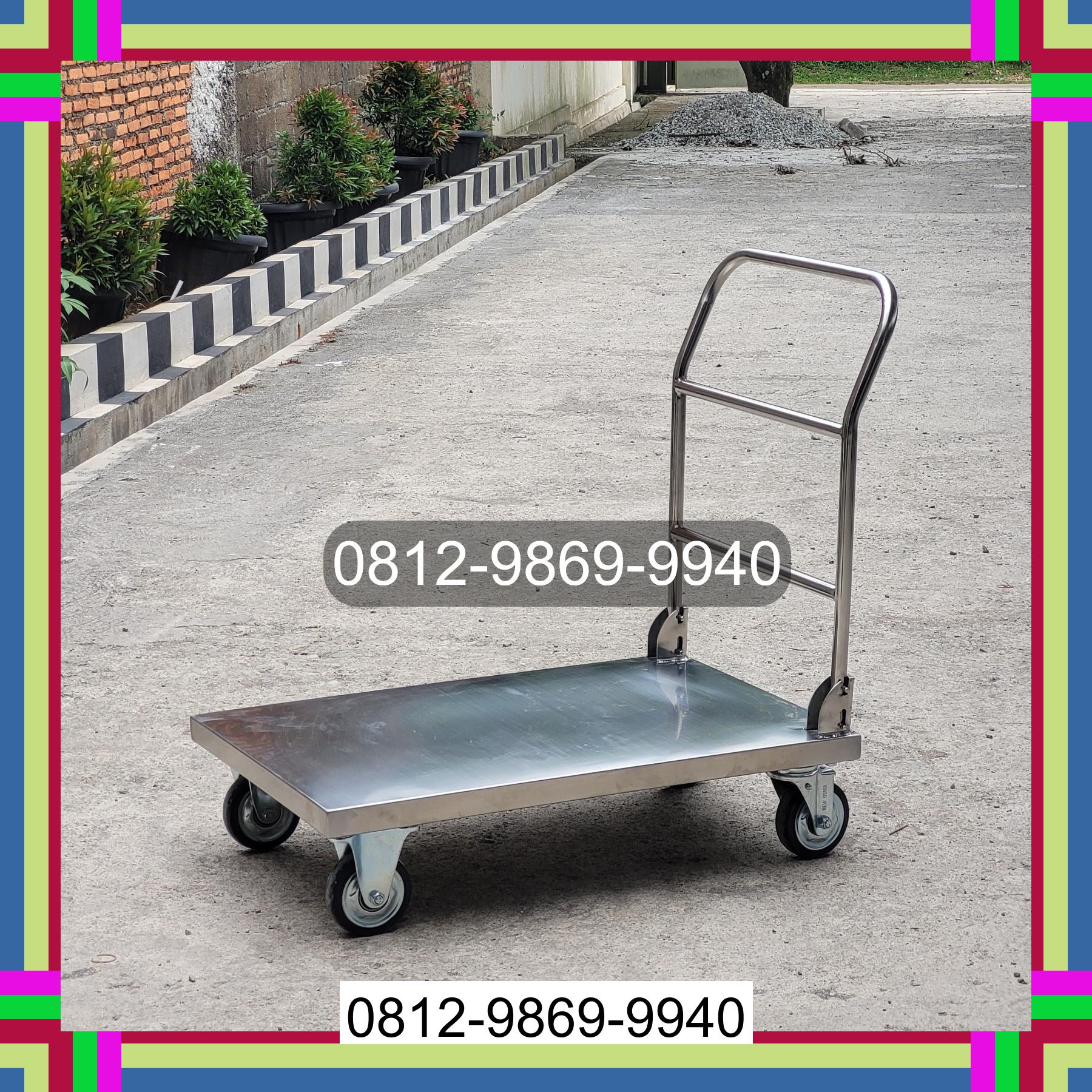 0812-9869-9940 Eksklusif, Jual Handtruck Hand Truck 500 kgg & 300 kg | Troli Barang | Troli lipat | Troli angkut Rembang