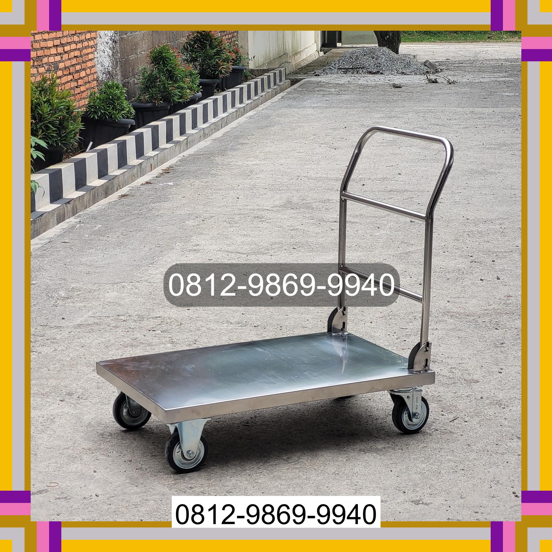 0812-9869-9940 Eksklusif, Jual Handtruck Hand Truck 500 kgg & 300 kg | Troli Barang | Troli lipat | Troli angkut S I A K