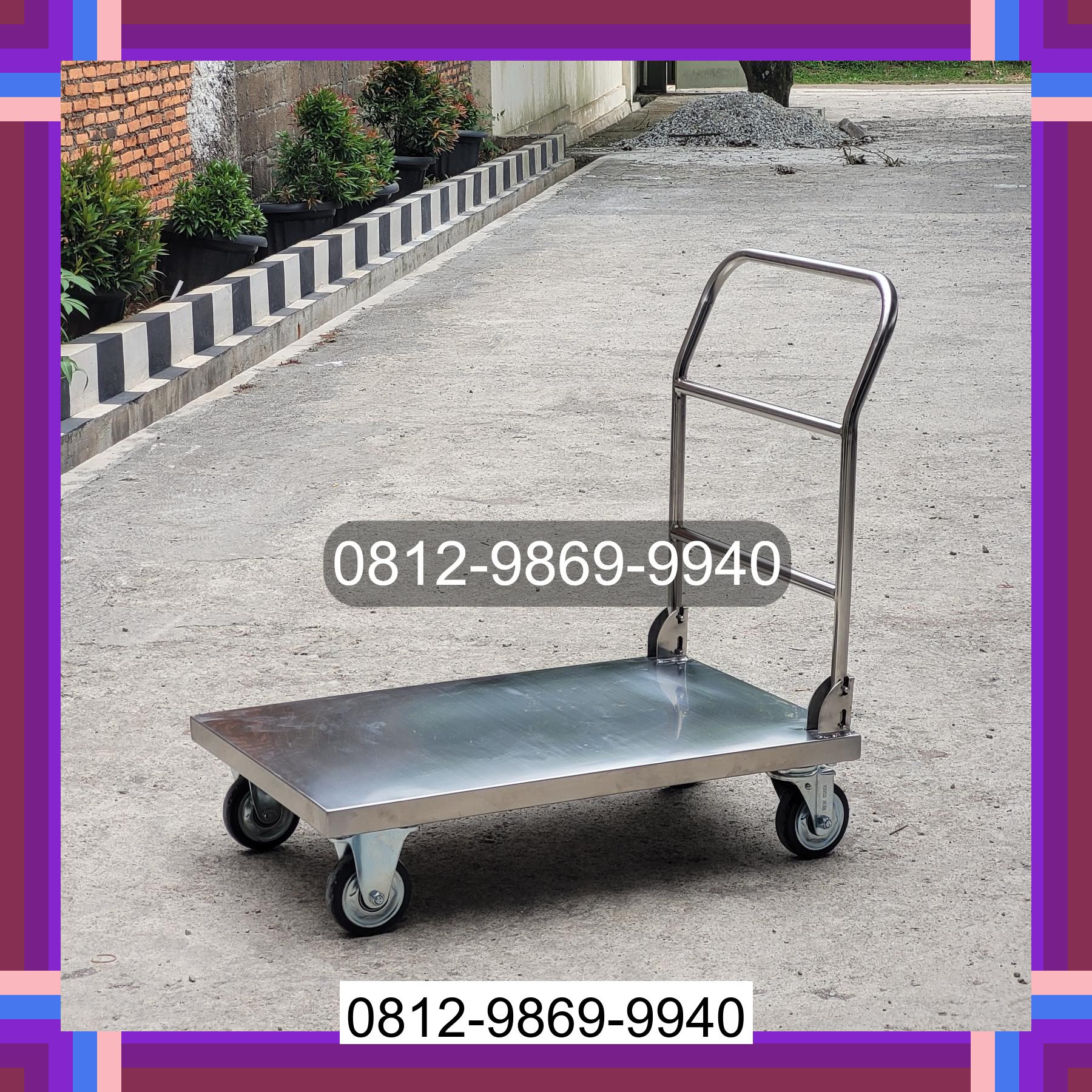 0812-9869-9940 Eksklusif, Jual Handtruck Hand Truck 500 kgg & 300 kg | Troli Barang | Troli lipat | Troli angkut Salak