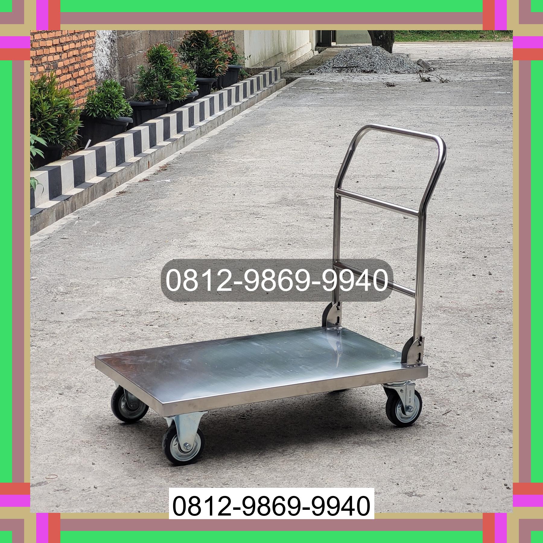 0812-9869-9940 Eksklusif, Jual Handtruck Hand Truck 500 kgg & 300 kg | Troli Barang | Troli lipat | Troli angkut Sekupang