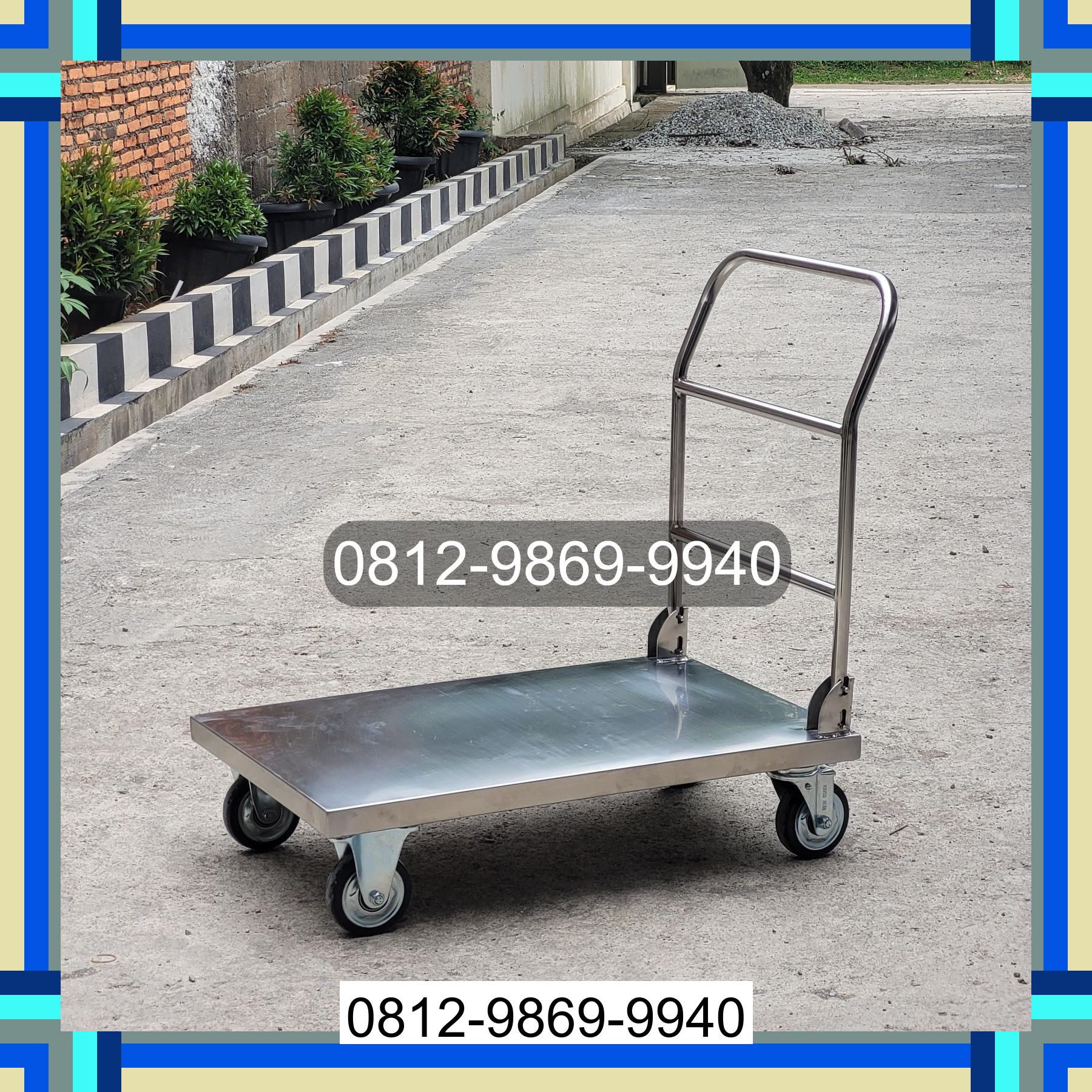 0812-9869-9940 Eksklusif, Jual Handtruck Hand Truck 500 kgg & 300 kg | Troli Barang | Troli lipat | Troli angkut Serba Jadi