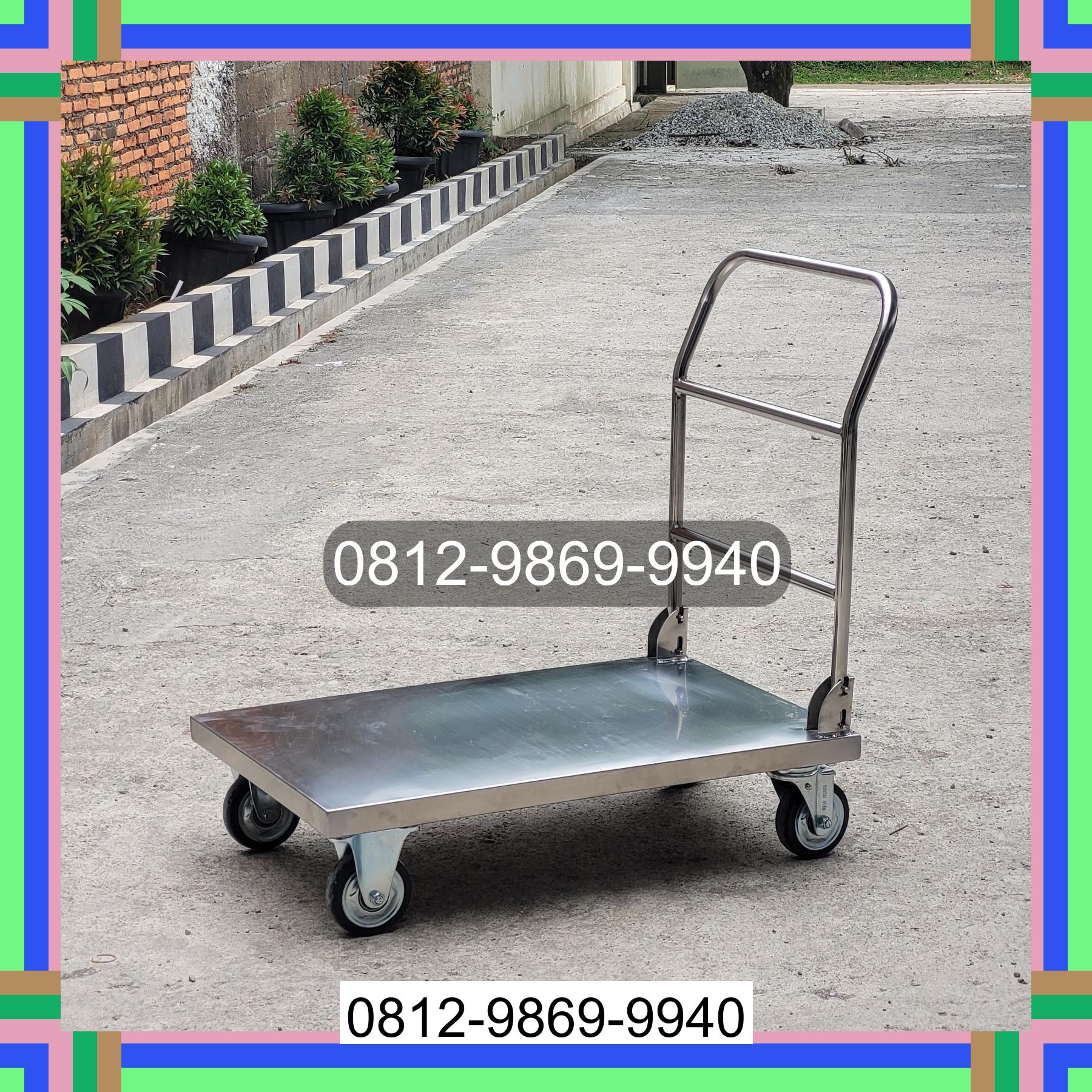 0812-9869-9940 Eksklusif, Jual Handtruck Hand Truck 500 kgg & 300 kg | Troli Barang | Troli lipat | Troli angkut Siantar Selatan