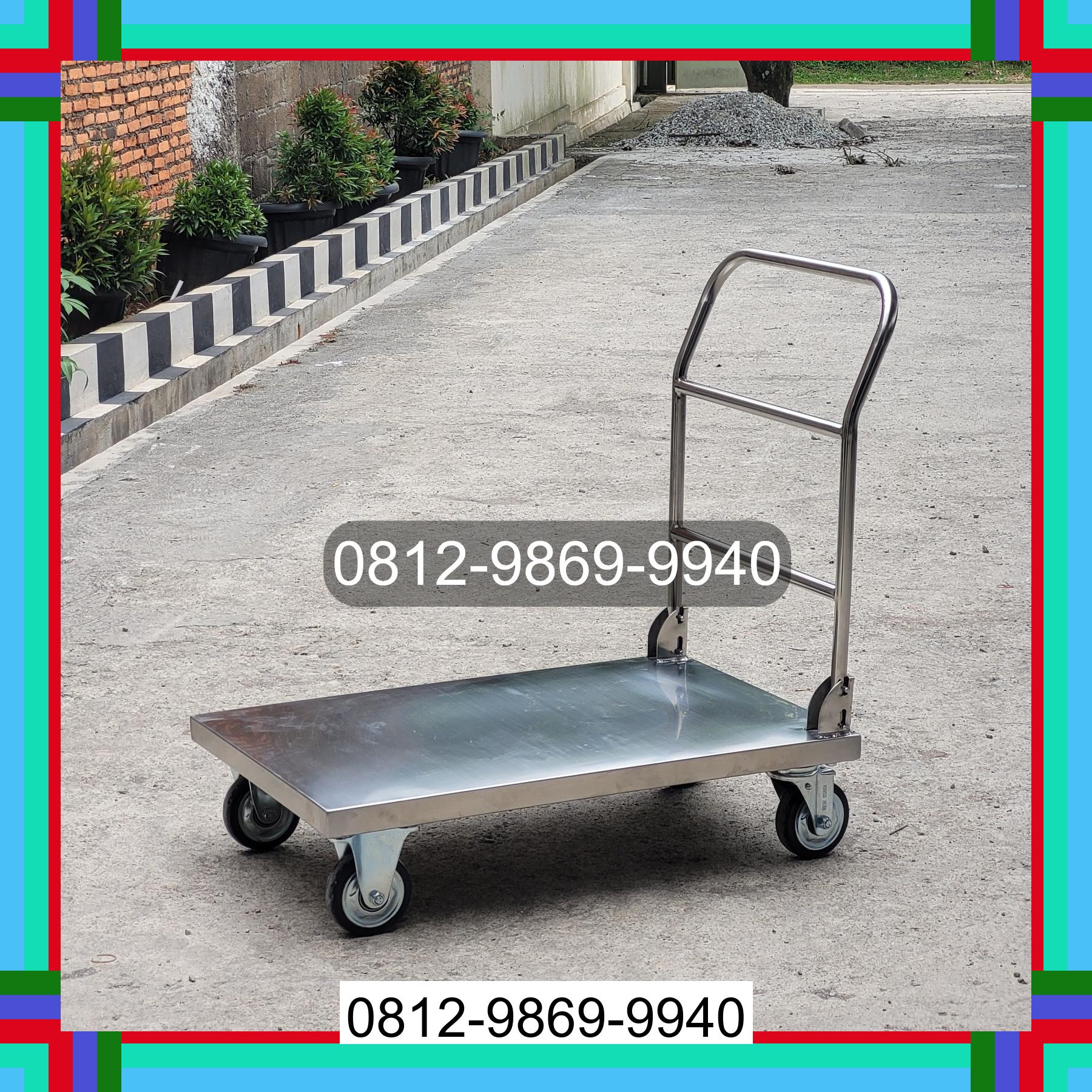0812-9869-9940 Eksklusif, Jual Handtruck Hand Truck 500 kgg & 300 kg | Troli Barang | Troli lipat | Troli angkut Siduaori