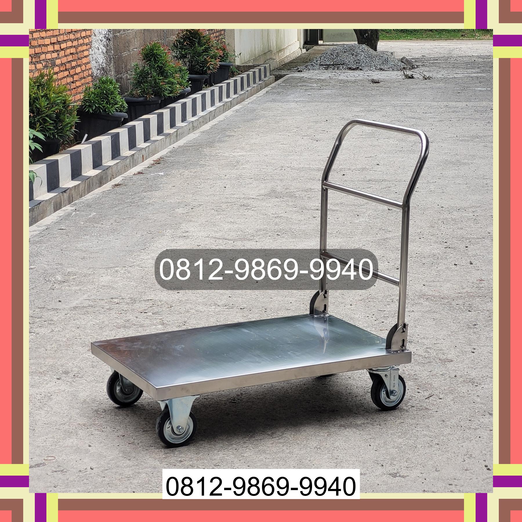 0812-9869-9940 Eksklusif, Jual Handtruck Hand Truck 500 kgg & 300 kg | Troli Barang | Troli lipat | Troli angkut Simanindo
