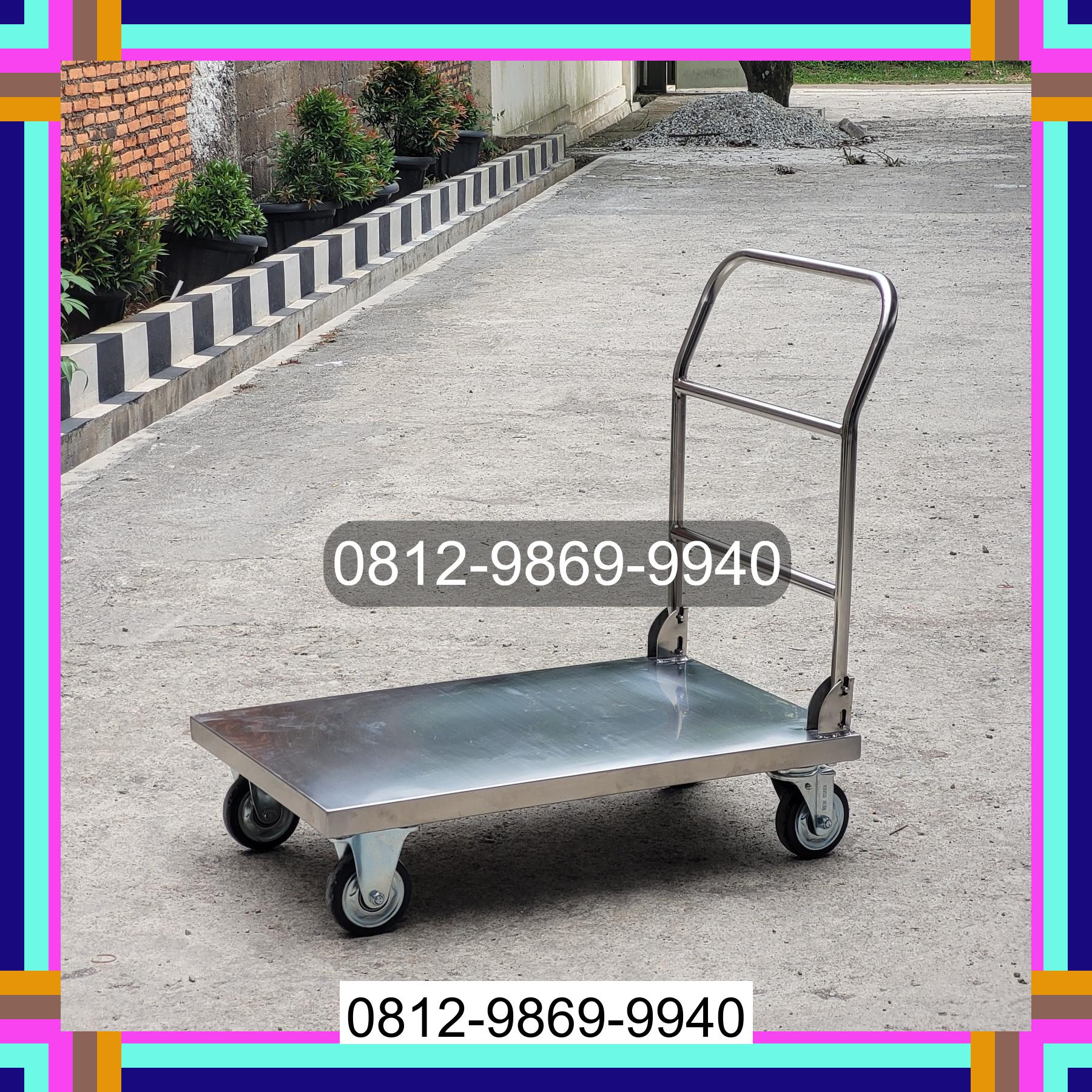 0812-9869-9940 Eksklusif, Jual Handtruck Hand Truck 500 kgg & 300 kg | Troli Barang | Troli lipat | Troli angkut Sosa