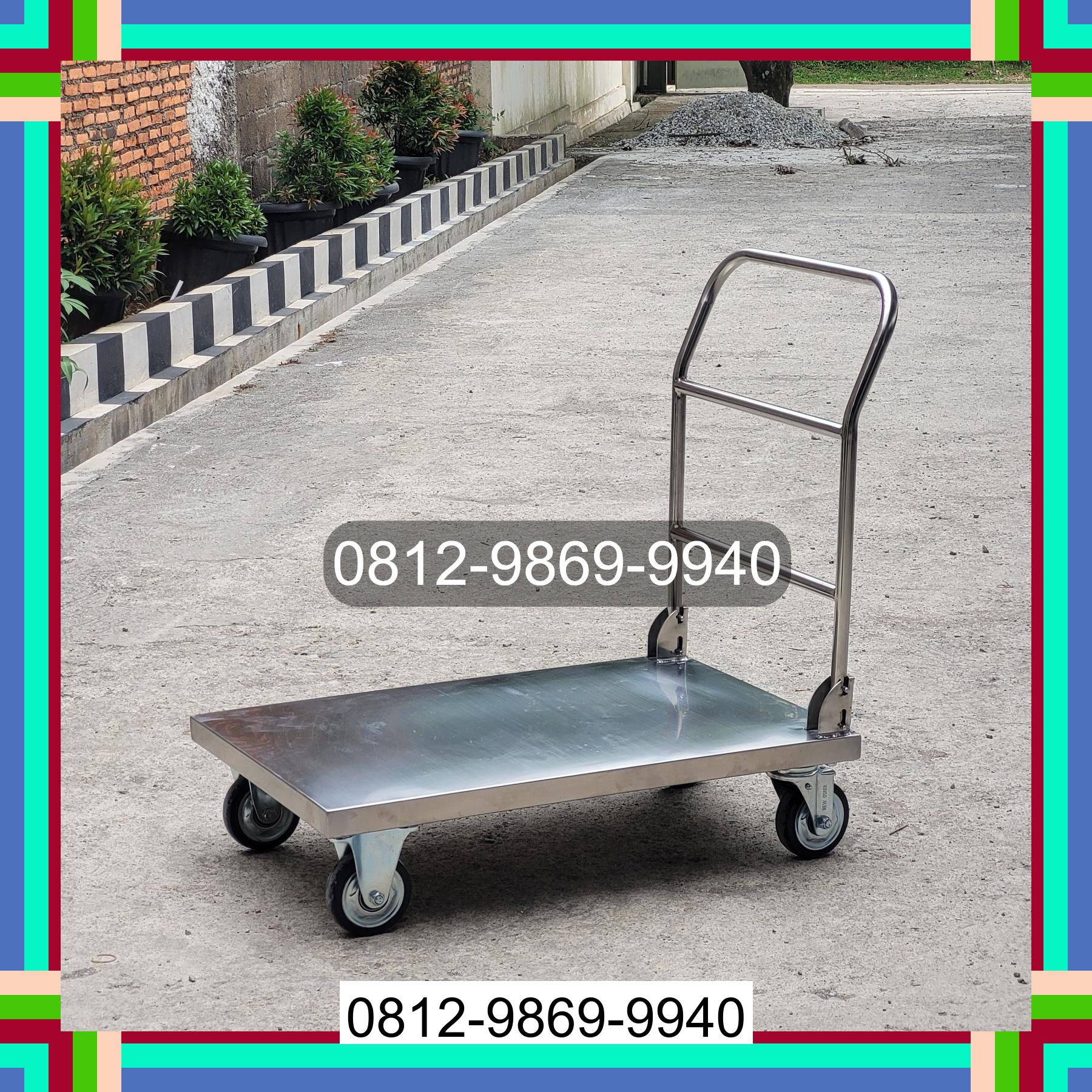 0812-9869-9940 Eksklusif, Jual Handtruck Hand Truck 500 kgg & 300 kg | Troli Barang | Troli lipat | Troli angkut Timor Tengah Utara