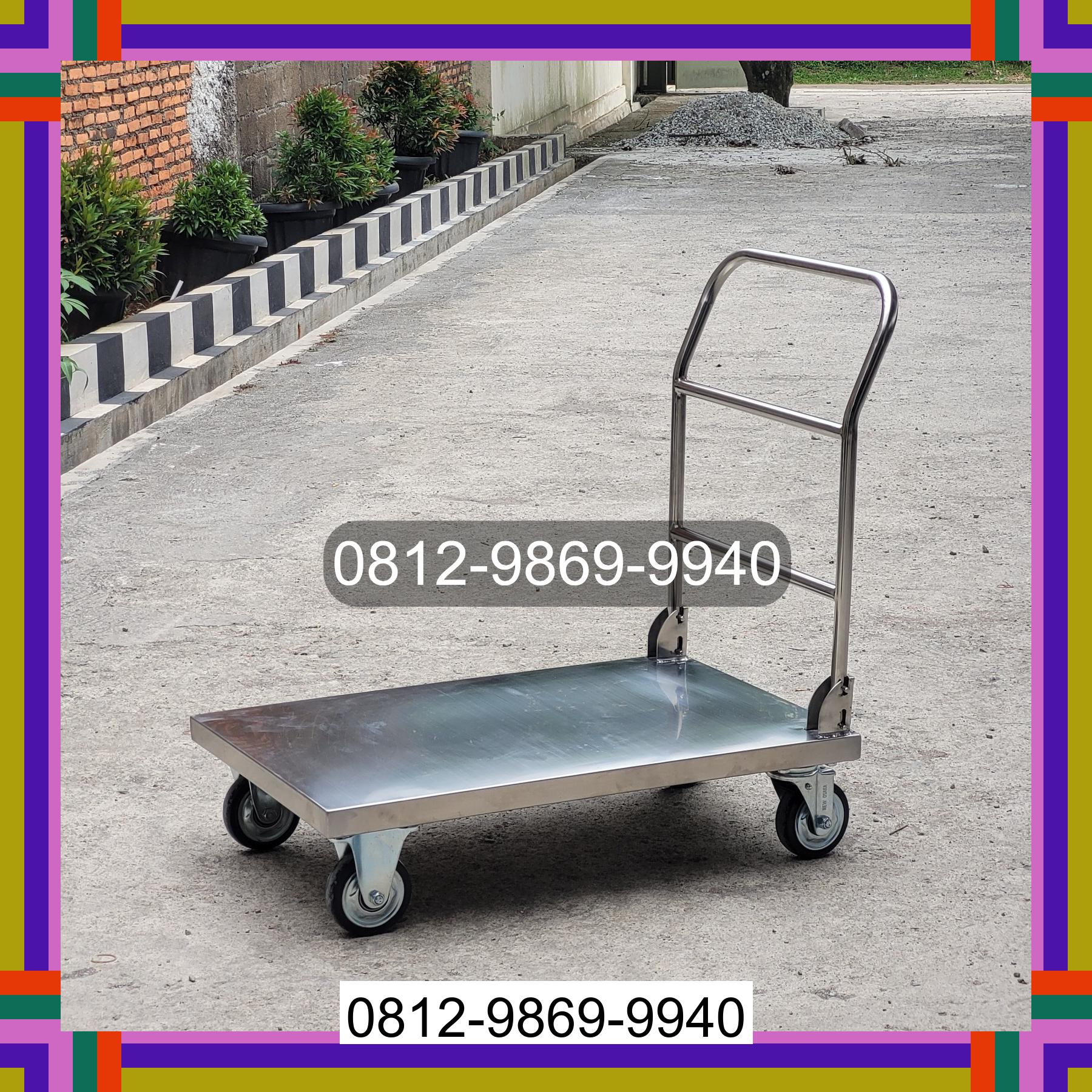 0812-9869-9940 Eksklusif, Jual Handtruck Hand Truck 500 kgg & 300 kg | Troli Barang | Troli lipat | Troli angkut Ulususua
