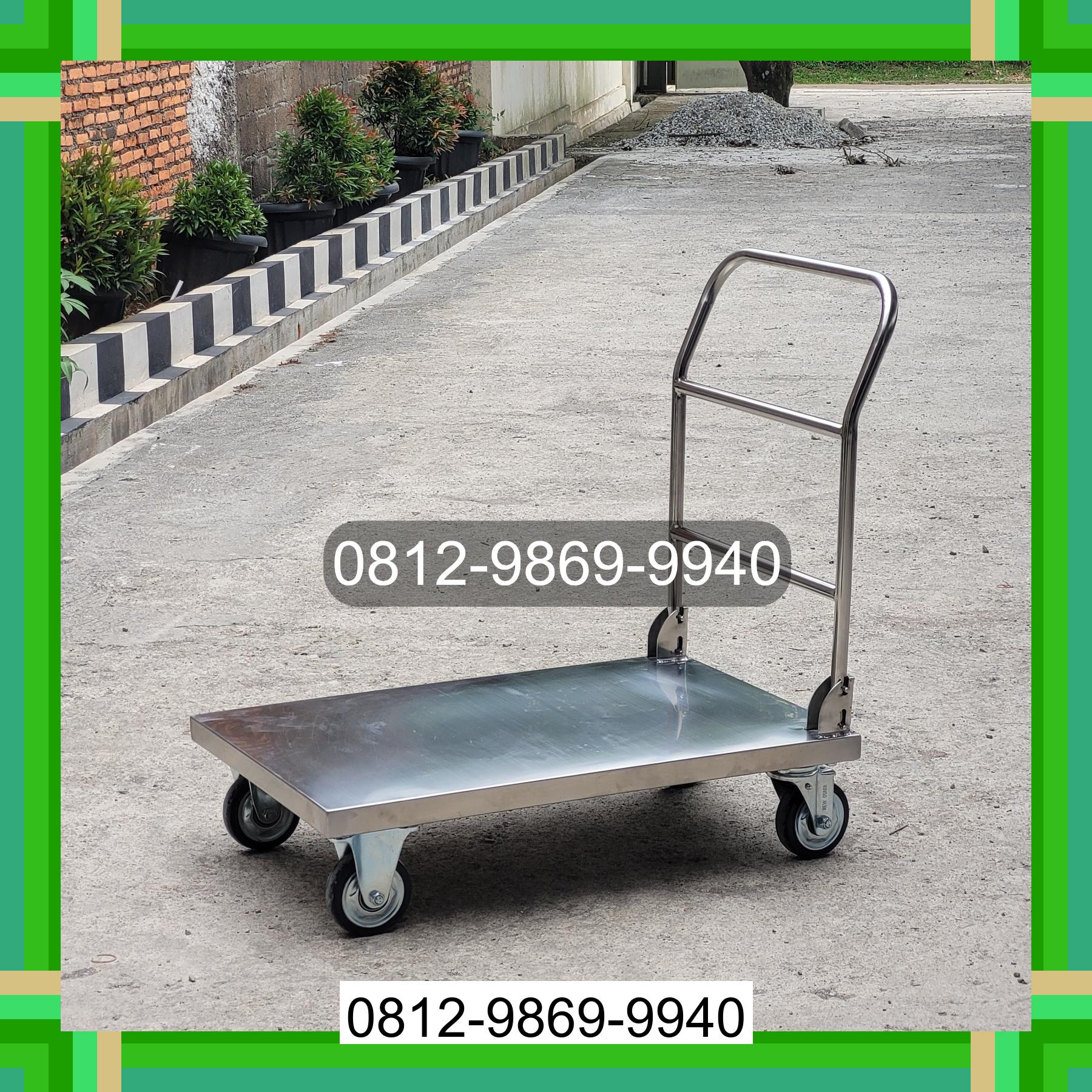 0812-9869-9940 Eksklusif, Jual Handtruck Hand Truck 500 kgg & 300 kg | Troli Barang | Troli lipat | Troli angkut Wonosobo