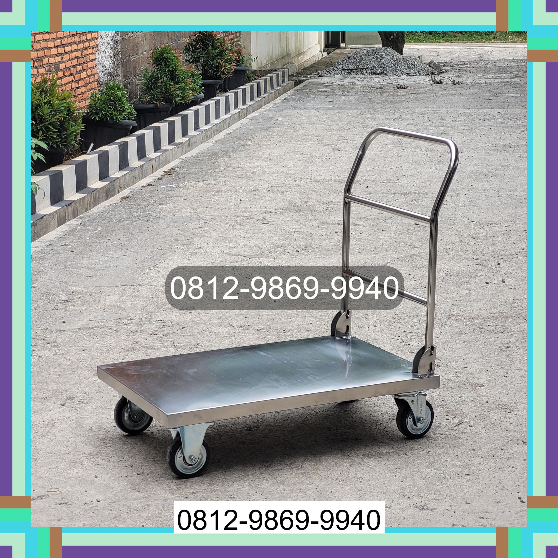 0812-9869-9940 Eksklusif, Jual Handtruck Hand Truck 500 kgg & 300 kg | Trolley Barang | Trolley lipat | Trolley angkut Ajibarang