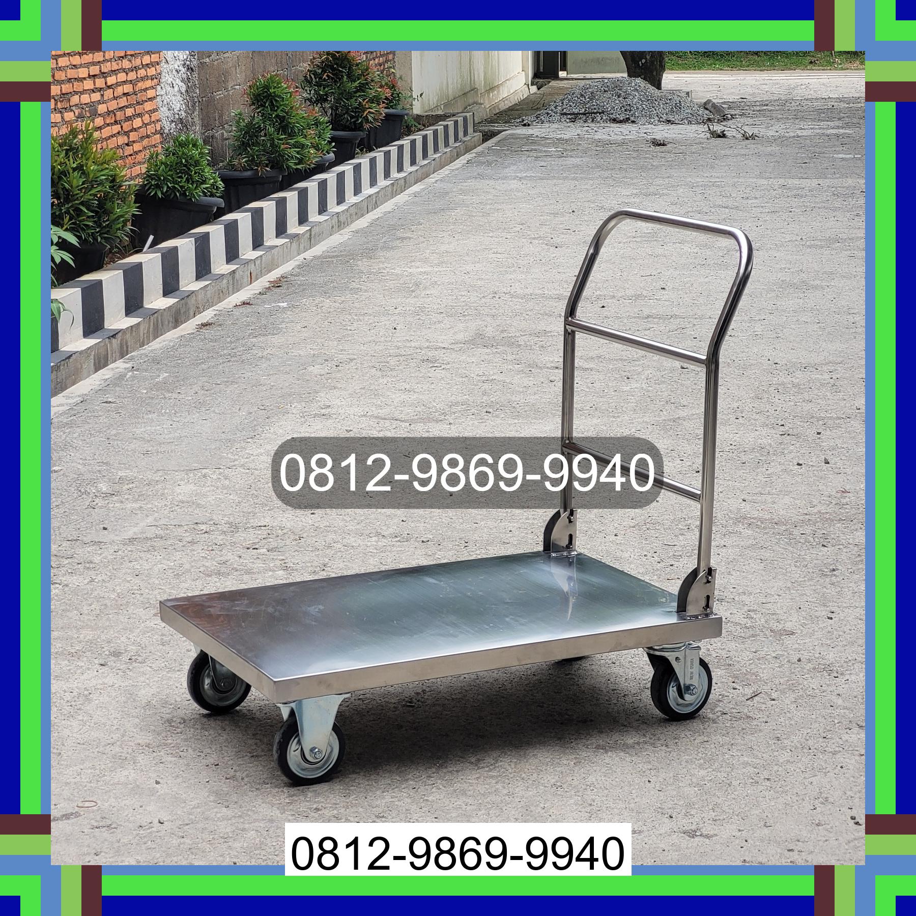 0812-9869-9940 Eksklusif, Jual Handtruck Hand Truck 500 kgg & 300 kg | Trolley Barang | Trolley lipat | Trolley angkut Andong