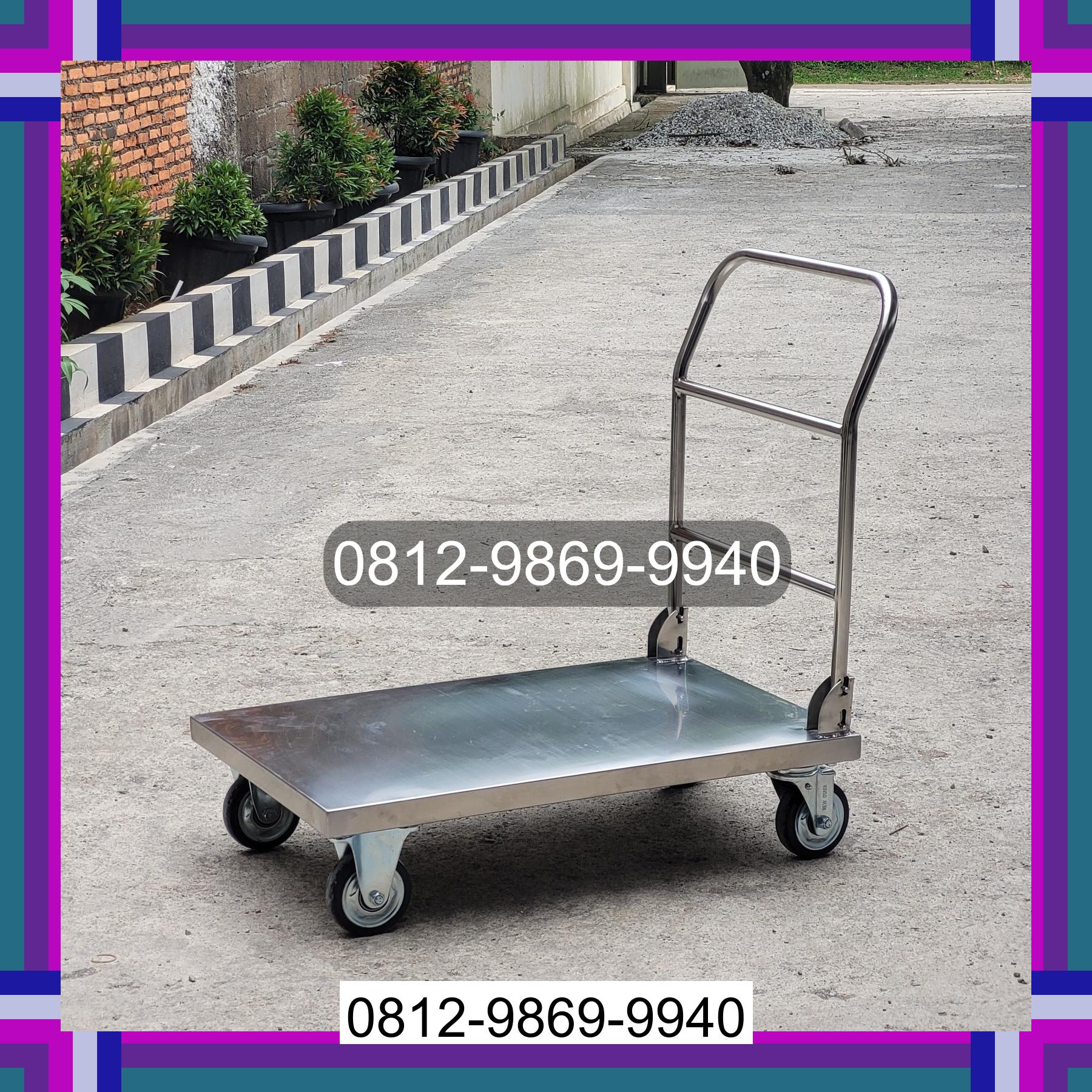0812-9869-9940 Eksklusif, Jual Handtruck Hand Truck 500 kgg & 300 kg | Trolley Barang | Trolley lipat | Trolley angkut Darul Makmur