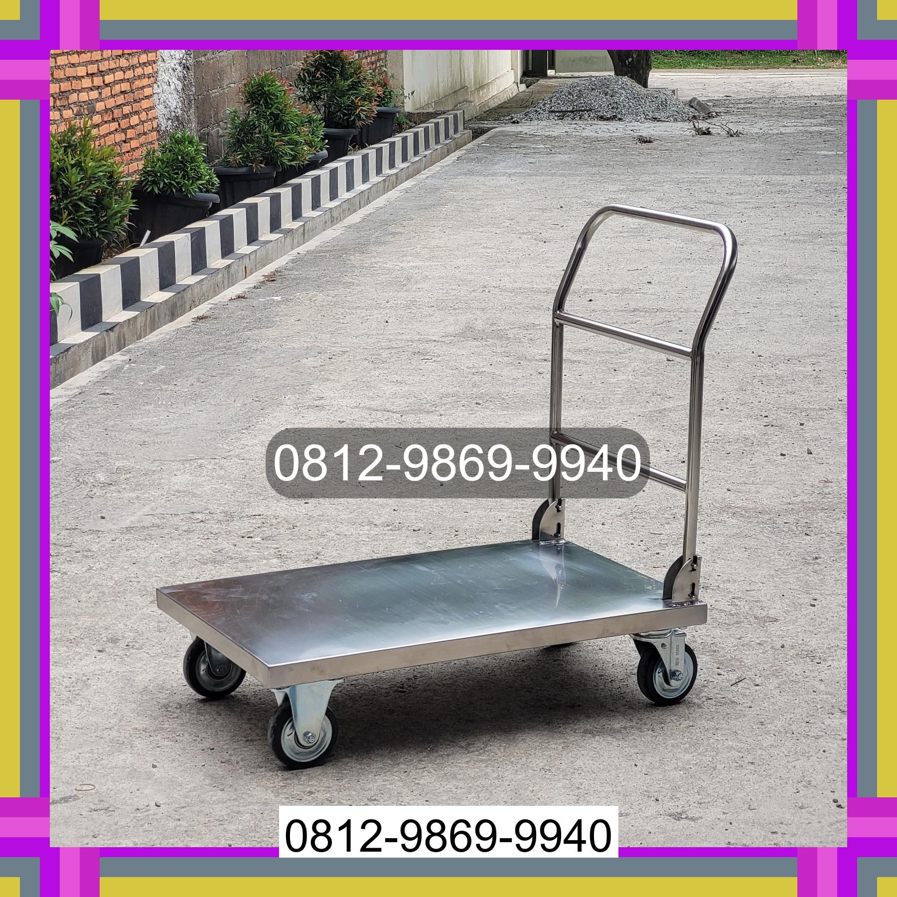 0812-9869-9940 Eksklusif, Jual Handtruck Hand Truck 500 kgg & 300 kg | Trolley Barang | Trolley lipat | Trolley angkut Dongko