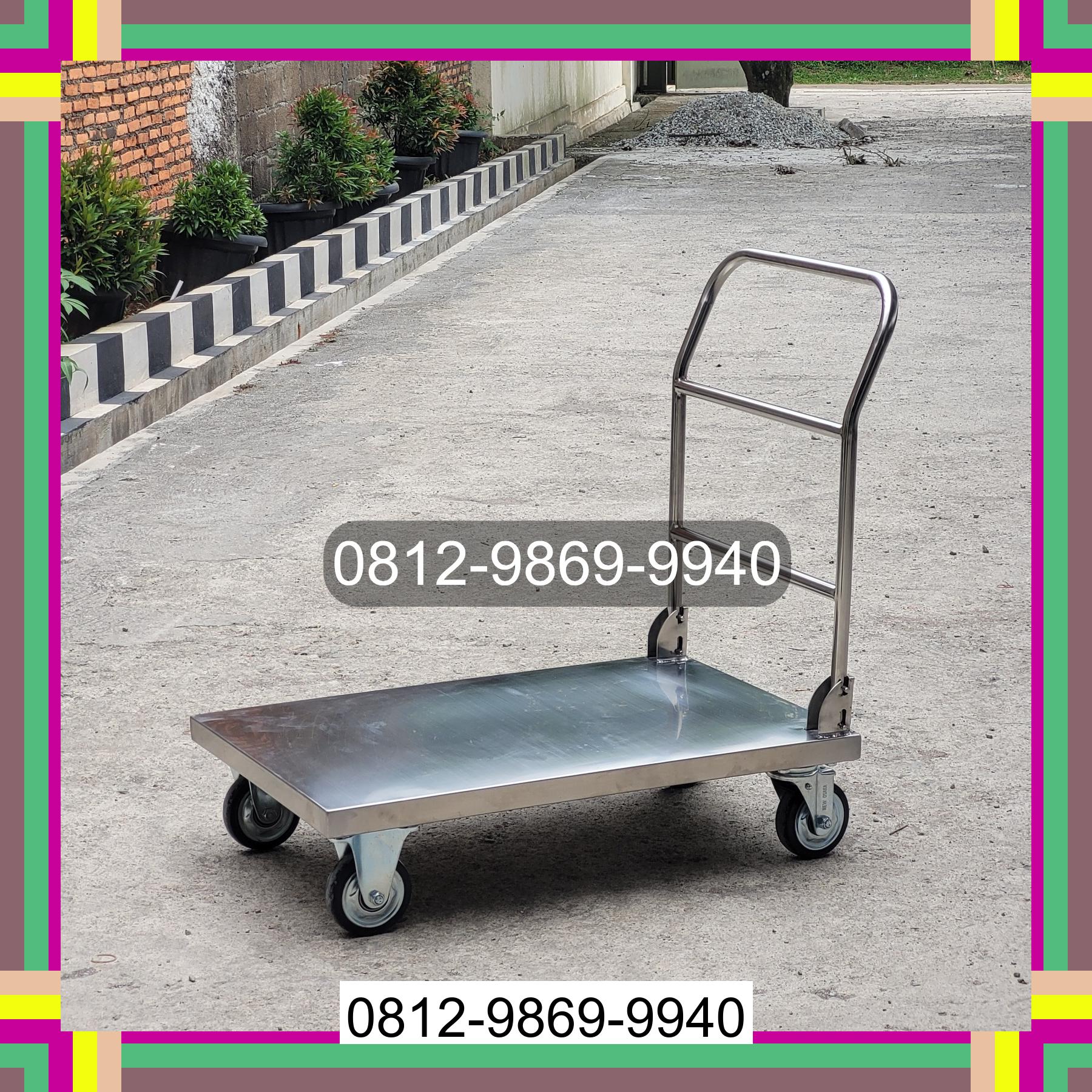 0812-9869-9940 Eksklusif, Jual Handtruck Hand Truck 500 kgg & 300 kg | Trolley Barang | Trolley lipat | Trolley angkut Insana Barat