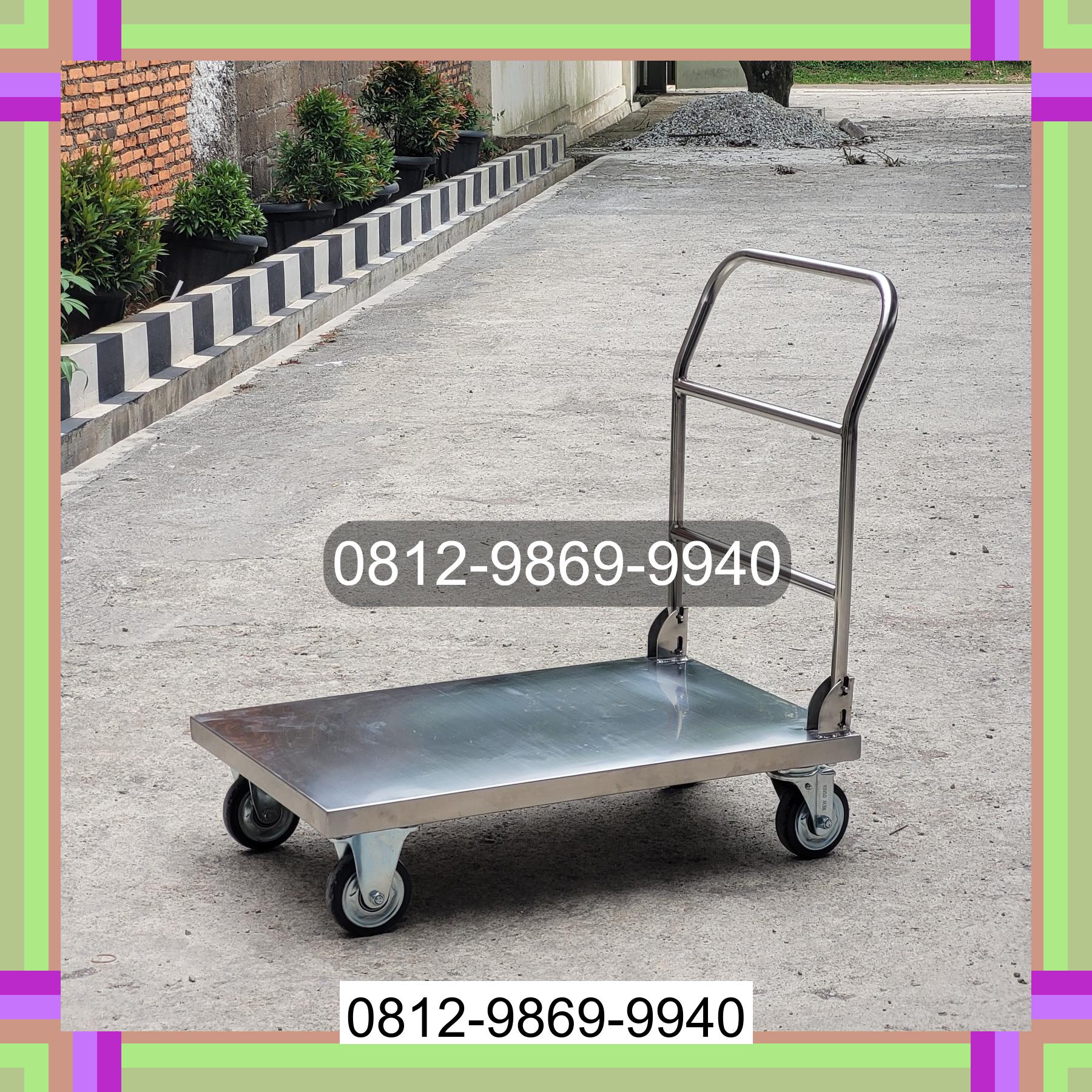 0812-9869-9940 Eksklusif, Jual Handtruck Hand Truck 500 kgg & 300 kg | Trolley Barang | Trolley lipat | Trolley angkut Karanglewas