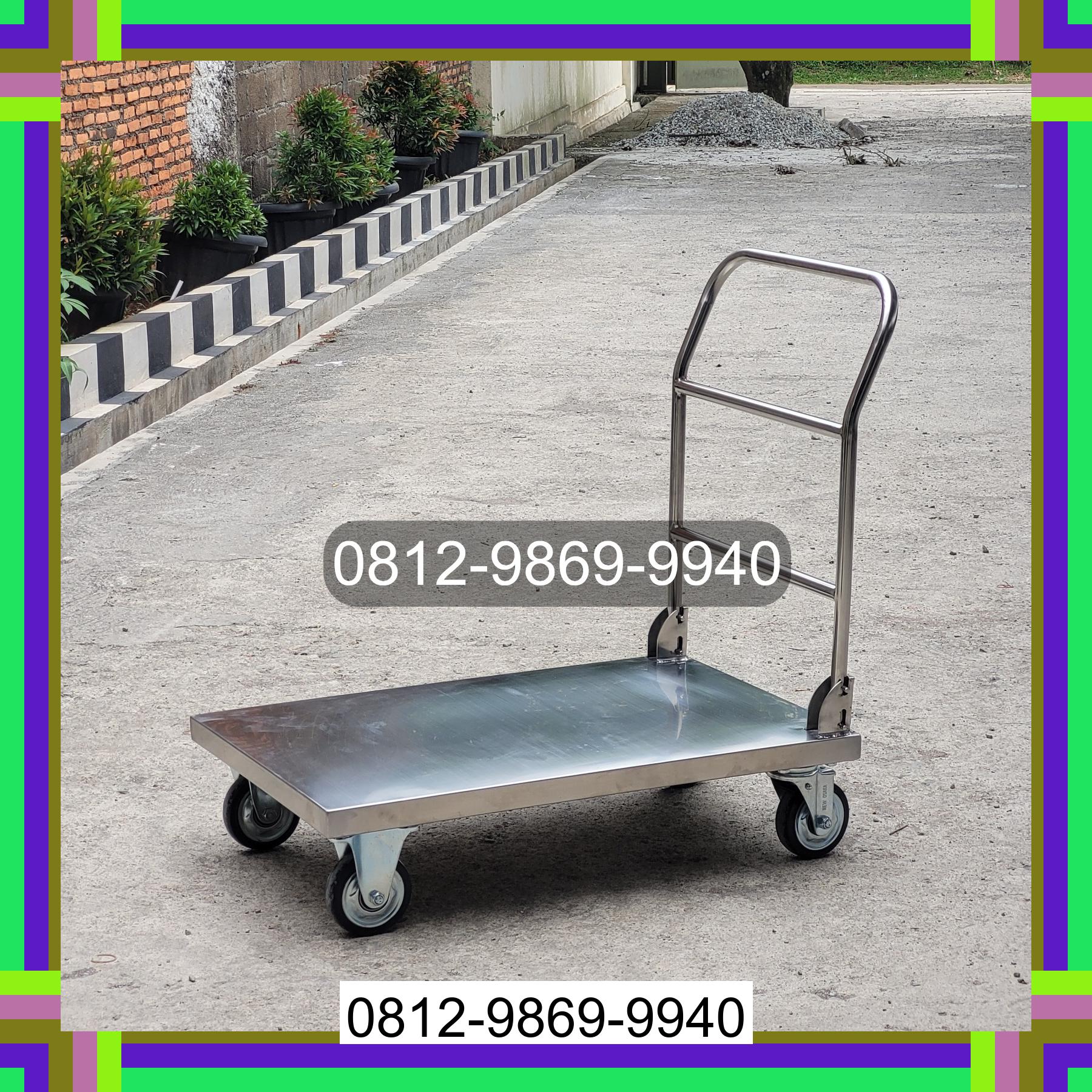 0812-9869-9940 Eksklusif, Jual Handtruck Hand Truck 500 kgg & 300 kg | Trolley Barang | Trolley lipat | Trolley angkut Kona
