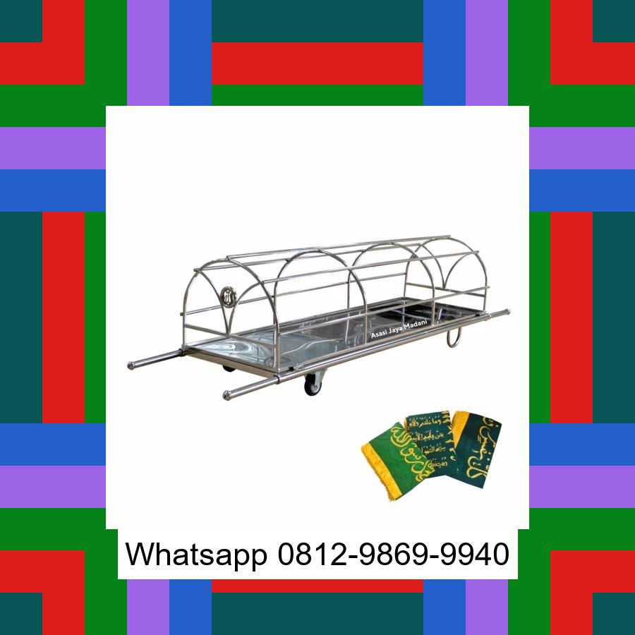 0812-9869-9940 Eksklusif, Jual Keranda Mayat / Keranda Jenazah / Kurung batang stainless Bekasi