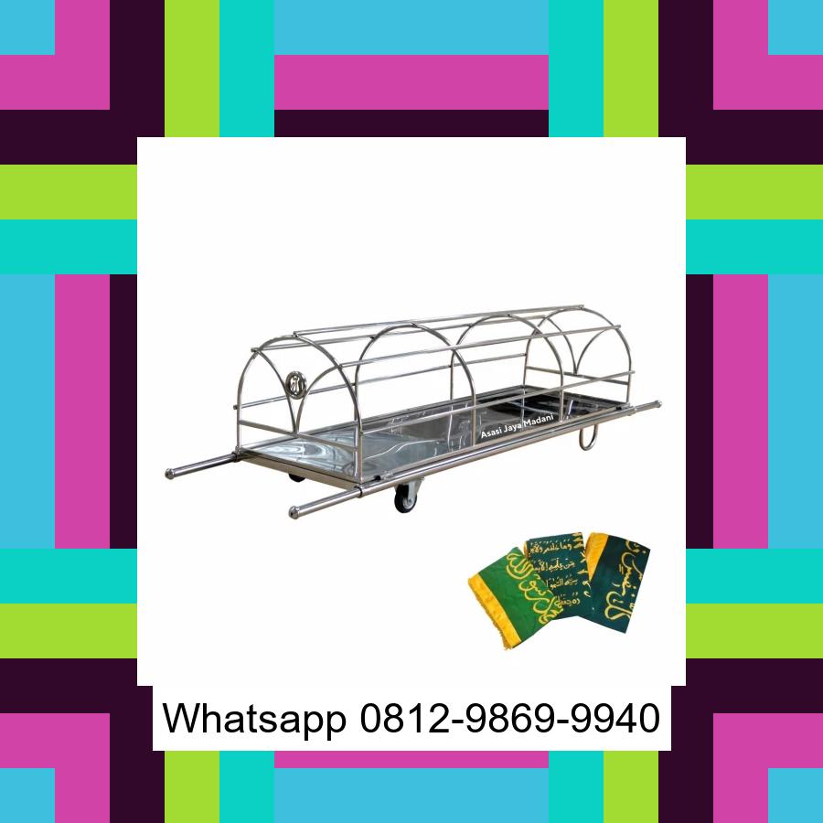 0812-9869-9940 Eksklusif, Jual Keranda Mayat / Keranda Jenazah / Kurung batang stainless Bonorowo