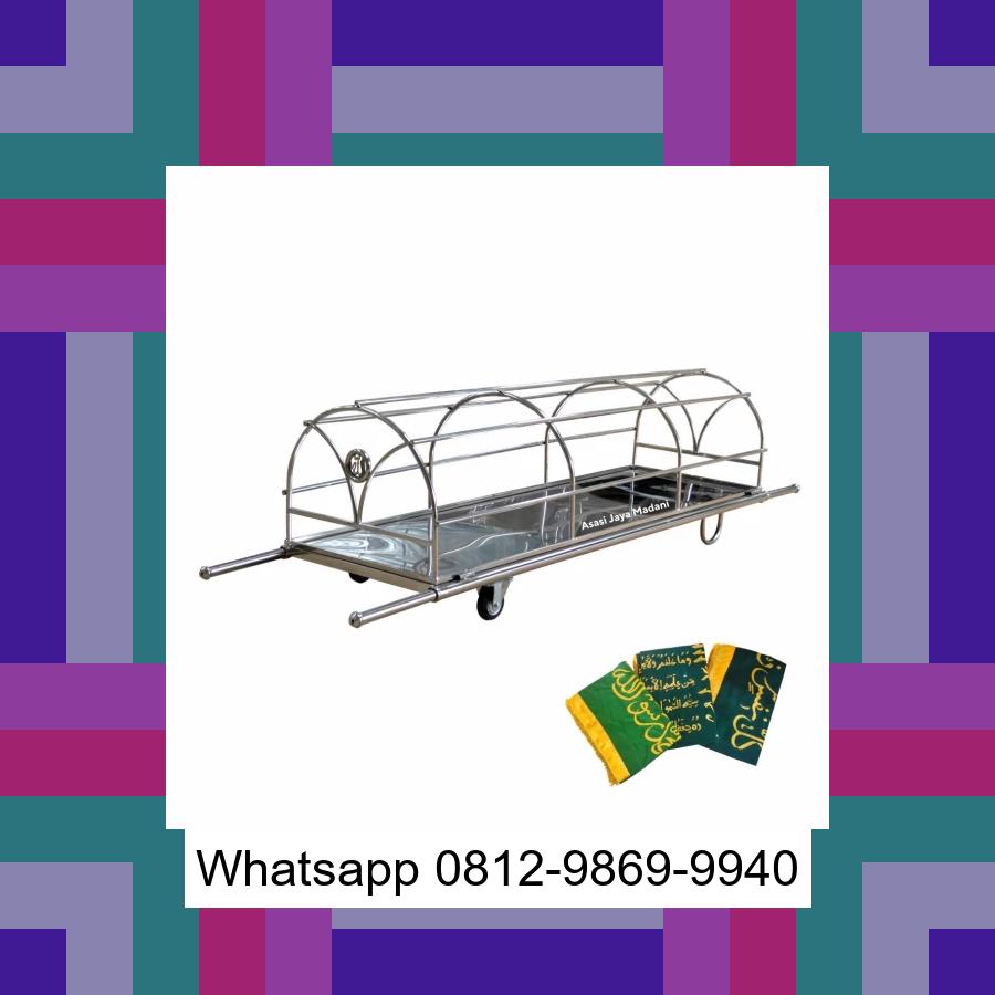 0812-9869-9940 Eksklusif, Jual Keranda Mayat / Keranda Jenazah / Kurung batang stainless Kebumen