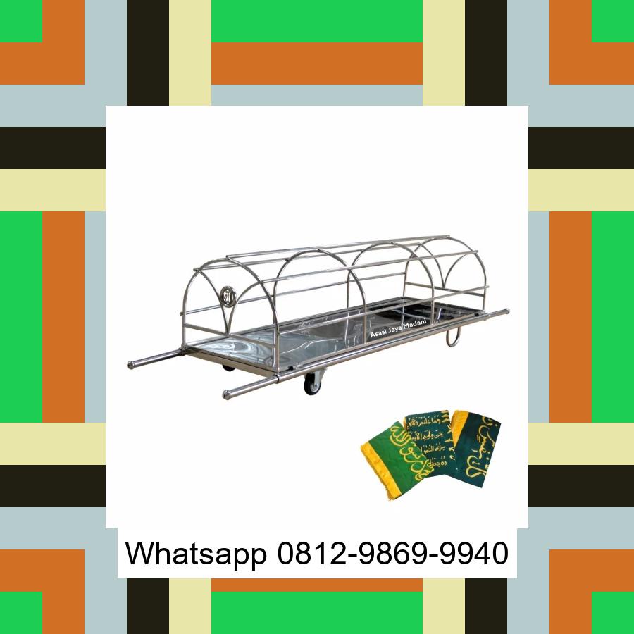 0812-9869-9940 Eksklusif, Jual Keranda Mayat / Keranda Jenazah / Kurung batang stainless Kepulauan Seribu
