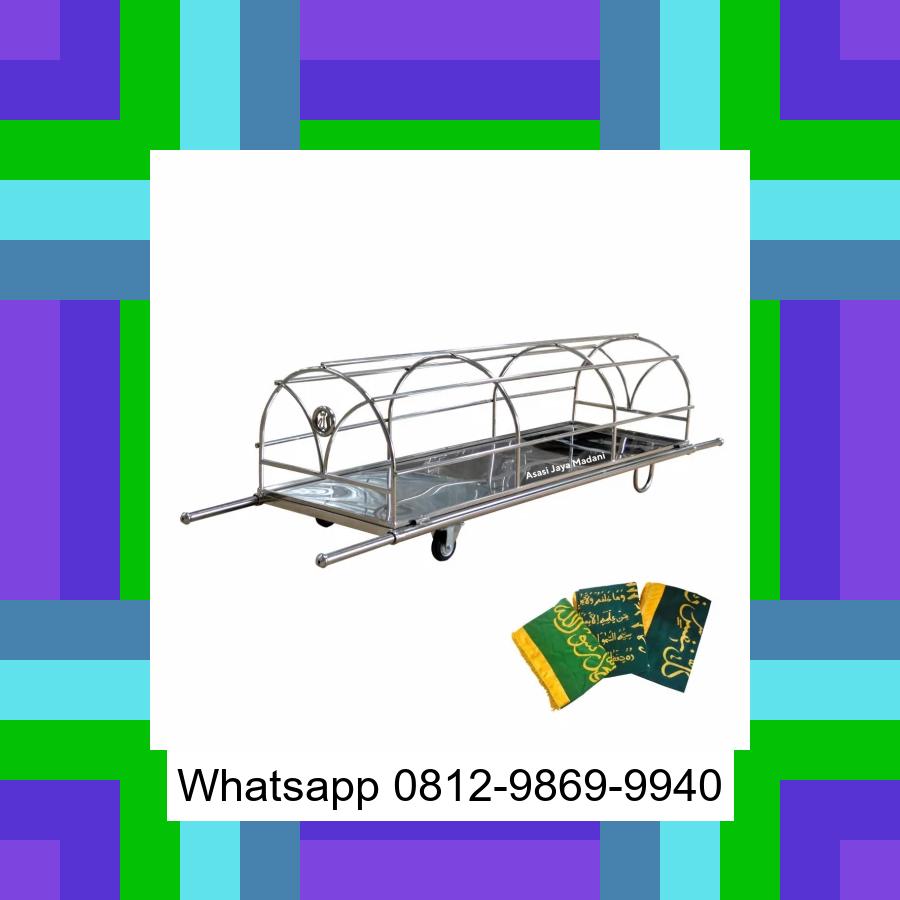 0812-9869-9940 Eksklusif, Jual Keranda Mayat / Keranda Jenazah / Kurung batang stainless Kulawi Selatan