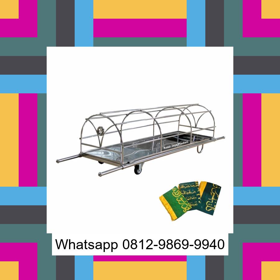 0812-9869-9940 Eksklusif, Jual Keranda Mayat / Keranda Jenazah / Kurung batang stainless Manggarai Barat