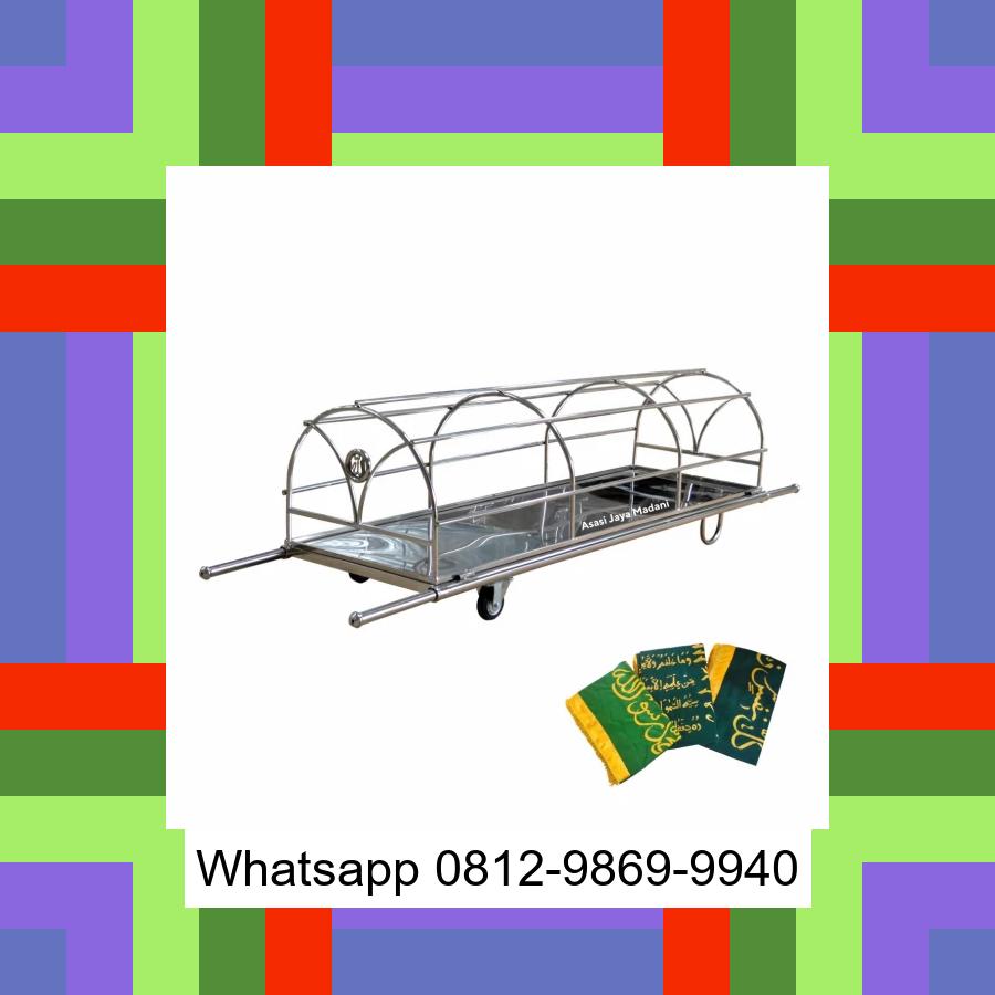 0812-9869-9940 Eksklusif, Jual Keranda Mayat / Keranda Jenazah / Kurung batang stainless Sarolangun