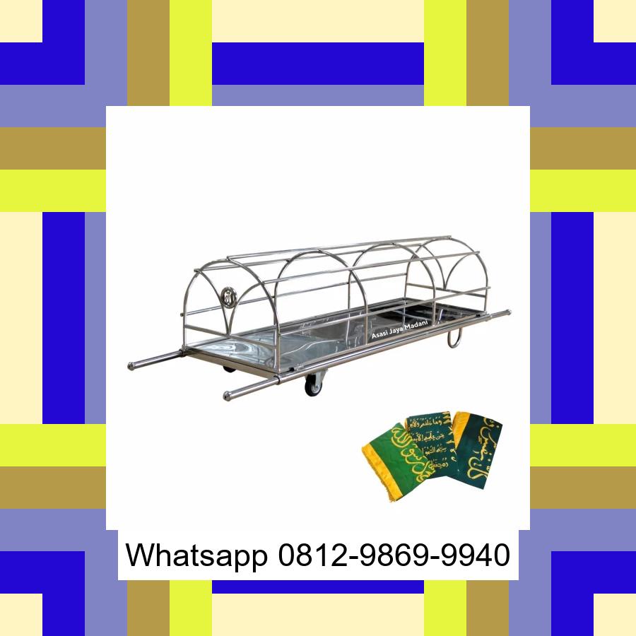 0812-9869-9940 Eksklusif, Jual Keranda Mayat / Keranda Jenazah / Kurung batang stainless Sukamulia