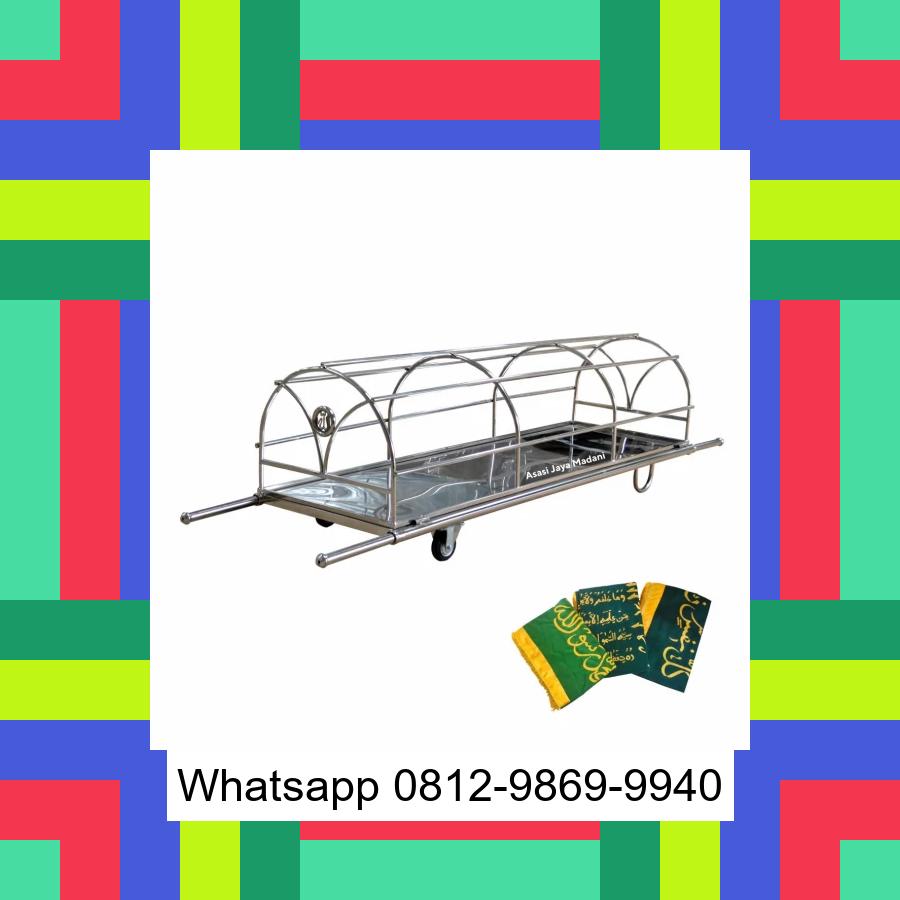 0812-9869-9940 Eksklusif, Jual Keranda Mayat / Keranda Jenazah / Kurung batang stainless Tegal Barat
