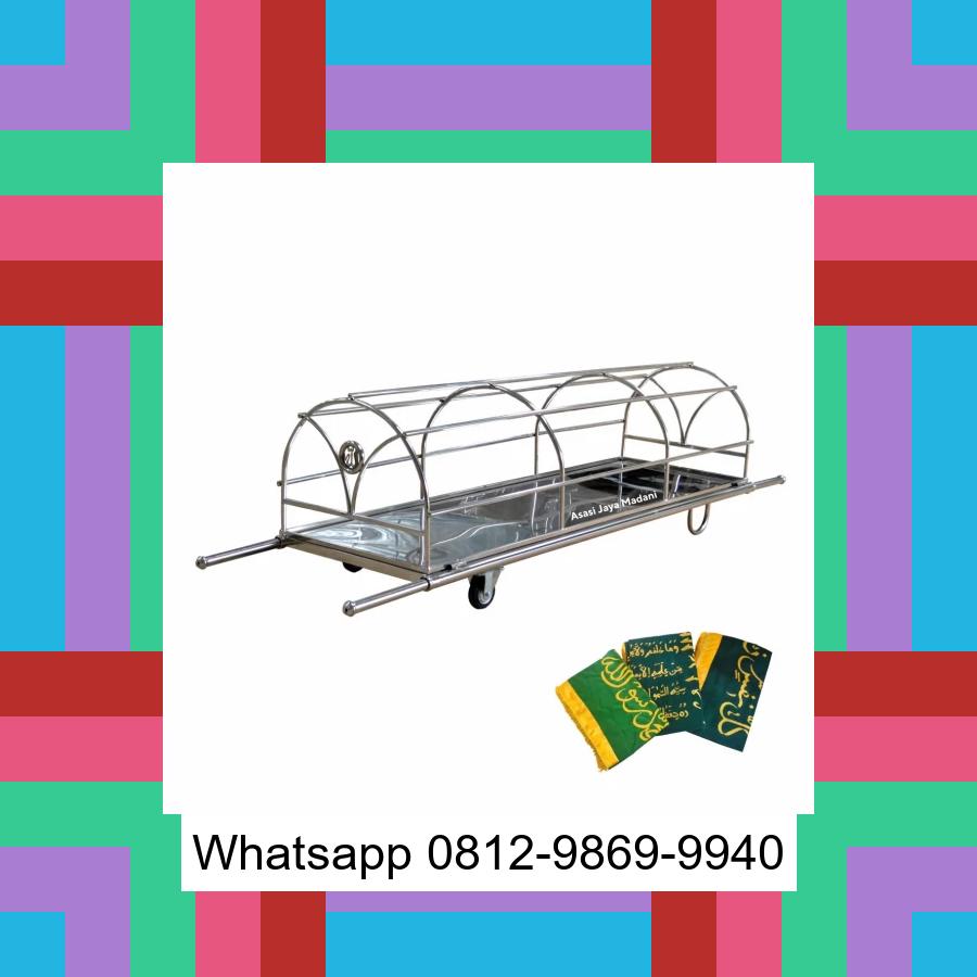 0812-9869-9940 Eksklusif, Jual Keranda Mayat / Keranda Jenazah / Kurung batang stainless Terentang