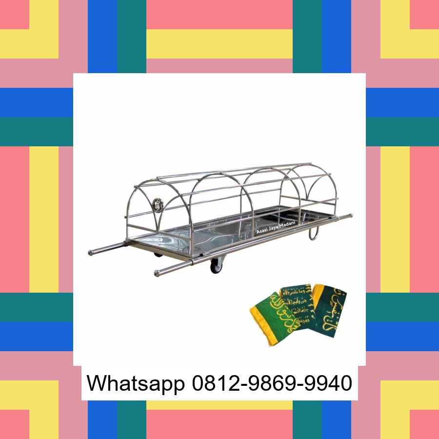 0812-9869-9940 Eksklusif, Jual Keranda Mayat / Keranda Jenazah / Kurung batang stainless Ulee Kareng