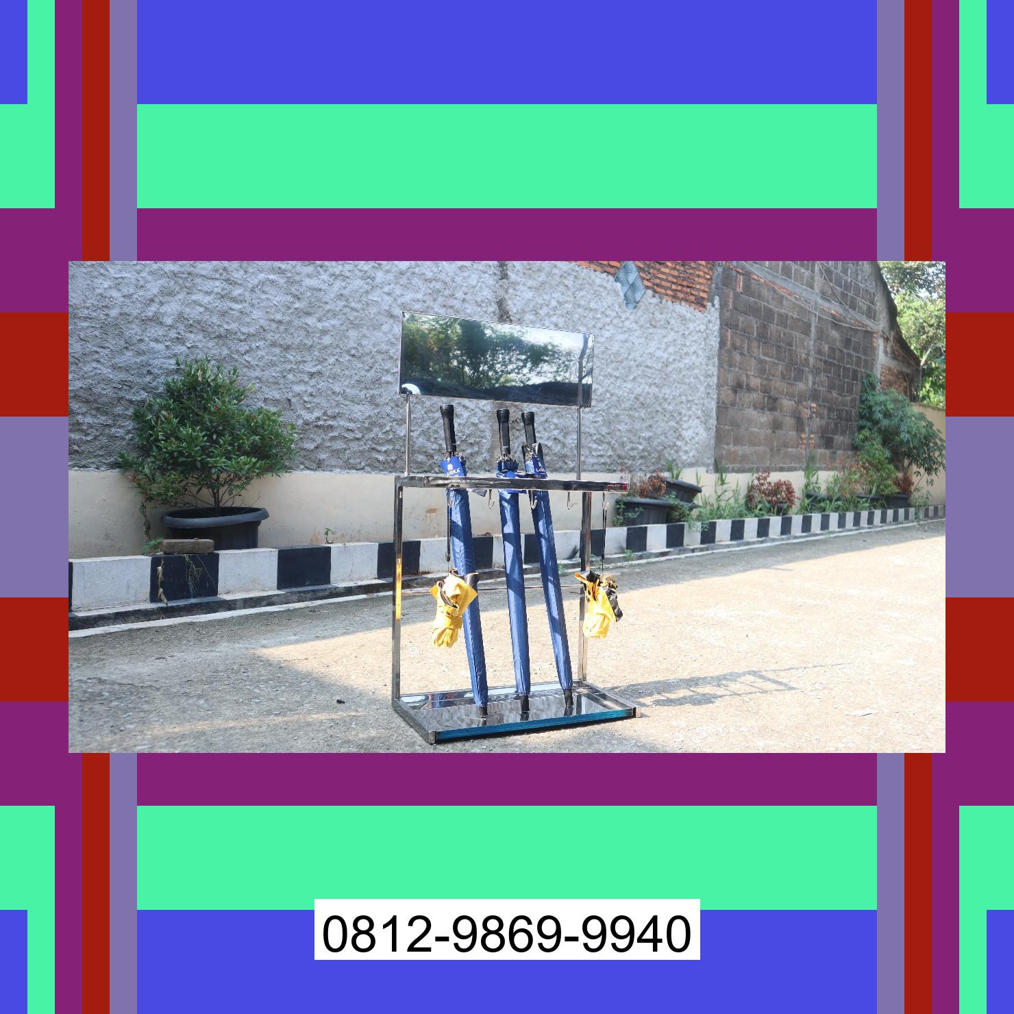 0812-9869-9940 Eksklusif, Jual Rak Payung | Tempat Payung | Rak Tempat Stand Payung | Lemari Payung | Promo Launching Belitang Mulya