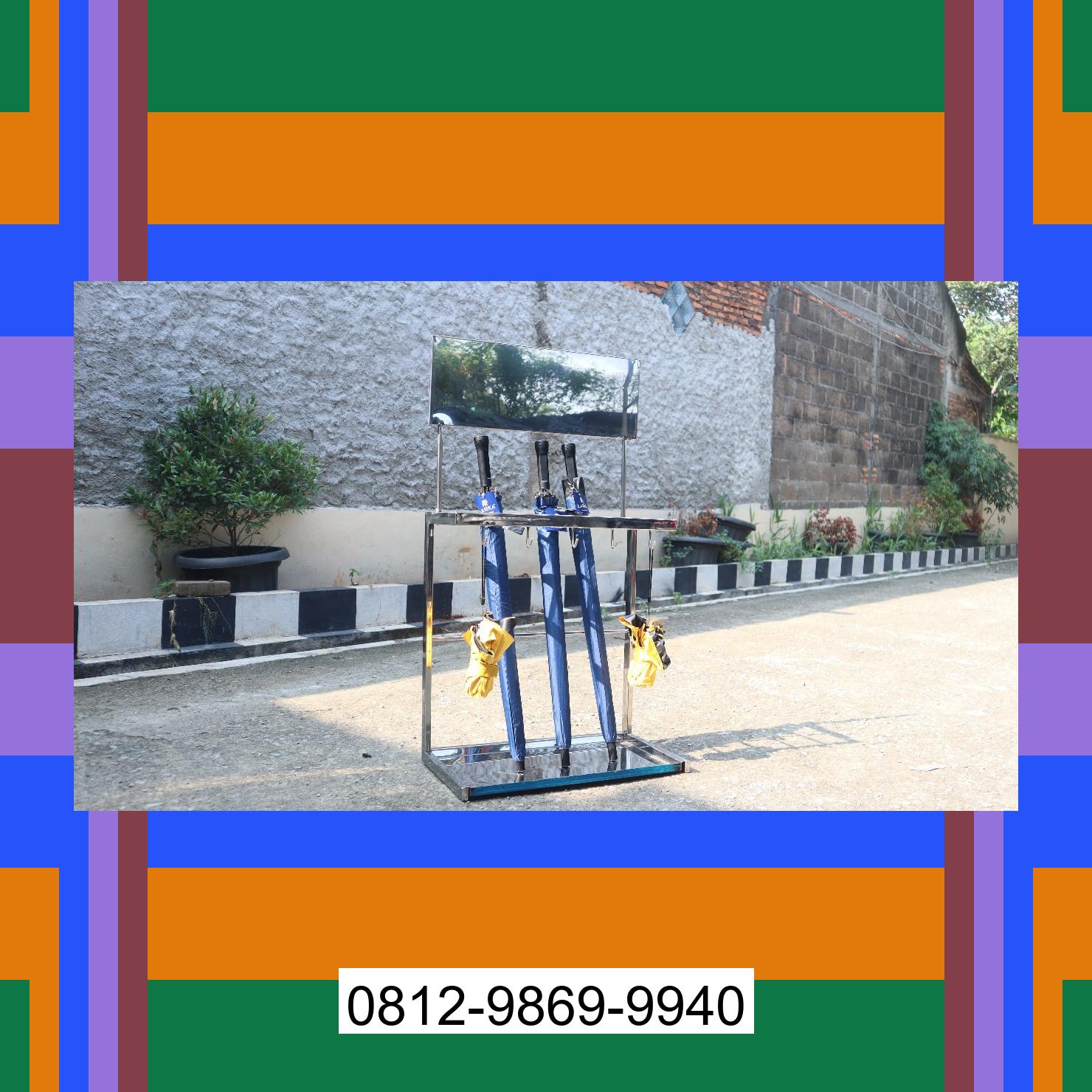 0812-9869-9940 Eksklusif, Jual Rak Payung | Tempat Payung | Rak Tempat Stand Payung | Lemari Payung | Promo Launching Binjai Selatan