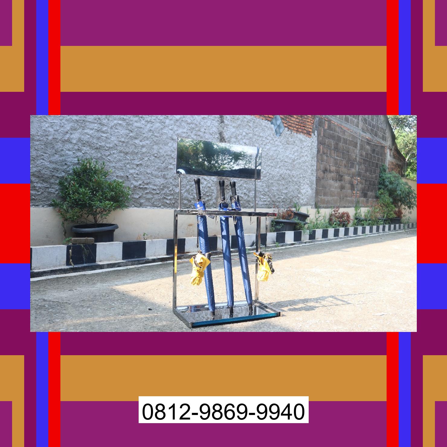0812-9869-9940 Eksklusif, Jual Rak Payung | Tempat Payung | Rak Tempat Stand Payung | Lemari Payung | Promo Launching Brandan Barat