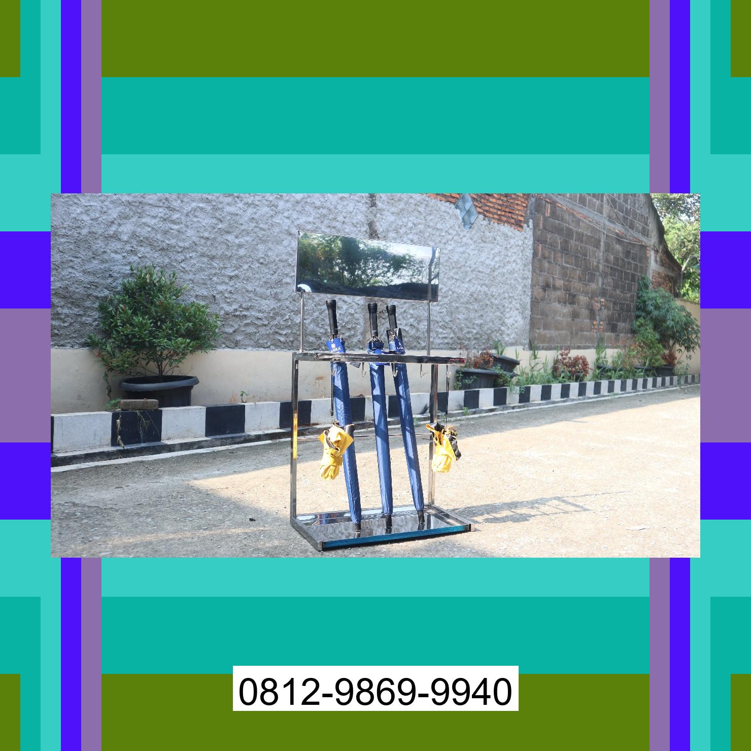 0812-9869-9940 Eksklusif, Jual Rak Payung | Tempat Payung | Rak Tempat Stand Payung | Lemari Payung | Promo Launching Buana Pemaca