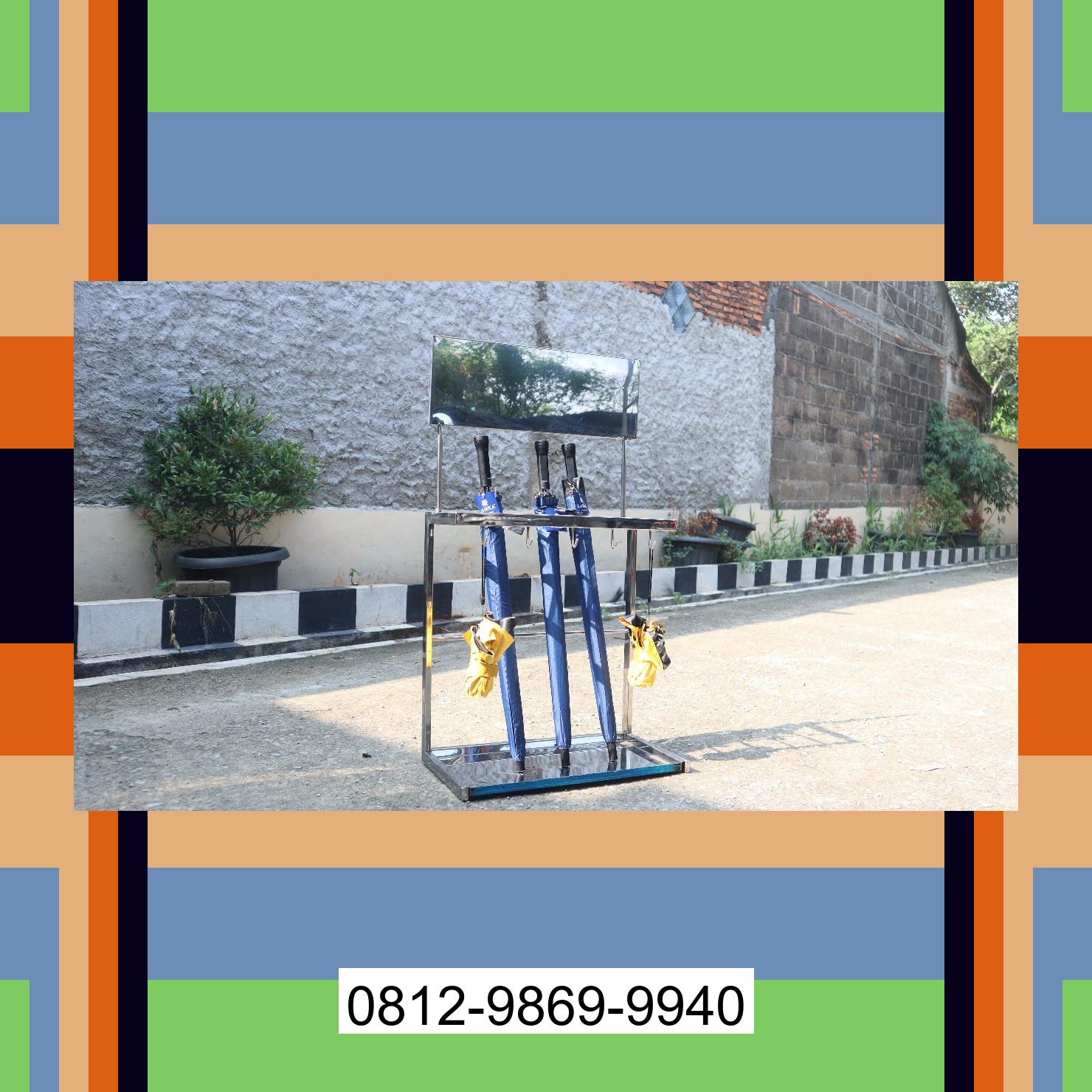 0812-9869-9940 Eksklusif, Jual Rak Payung | Tempat Payung | Rak Tempat Stand Payung | Lemari Payung | Promo Launching Buay Pemaca