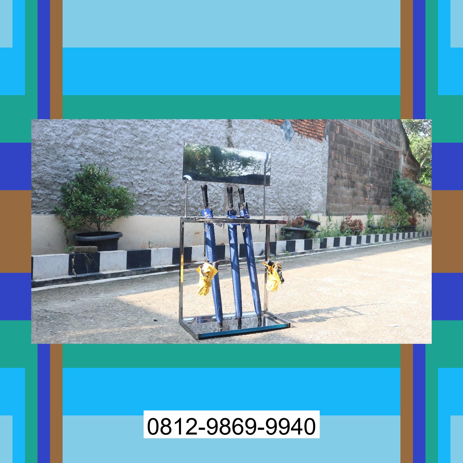 0812-9869-9940 Eksklusif, Jual Rak Payung | Tempat Payung | Rak Tempat Stand Payung | Lemari Payung | Promo Launching Kualuh Selatan