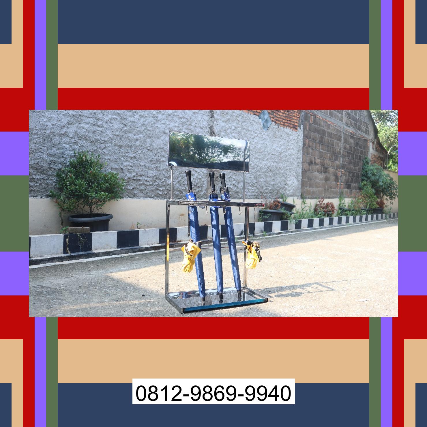 0812-9869-9940 Eksklusif, Jual Rak Payung | Tempat Payung | Rak Tempat Stand Payung | Lemari Payung | Promo Launching Kumelembuai
