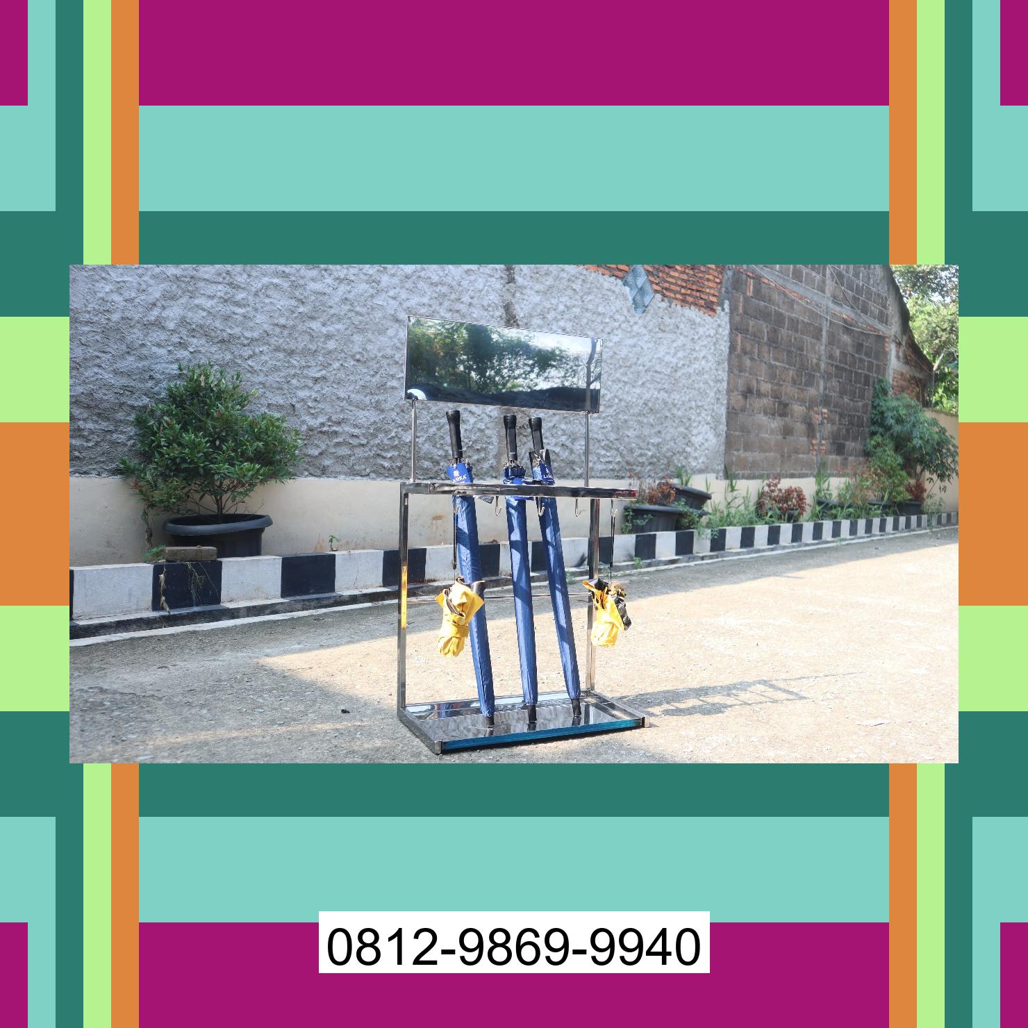 0812-9869-9940 Eksklusif, Jual Rak Payung | Tempat Payung | Rak Tempat Stand Payung | Lemari Payung | Promo Launching Kuta Buluh