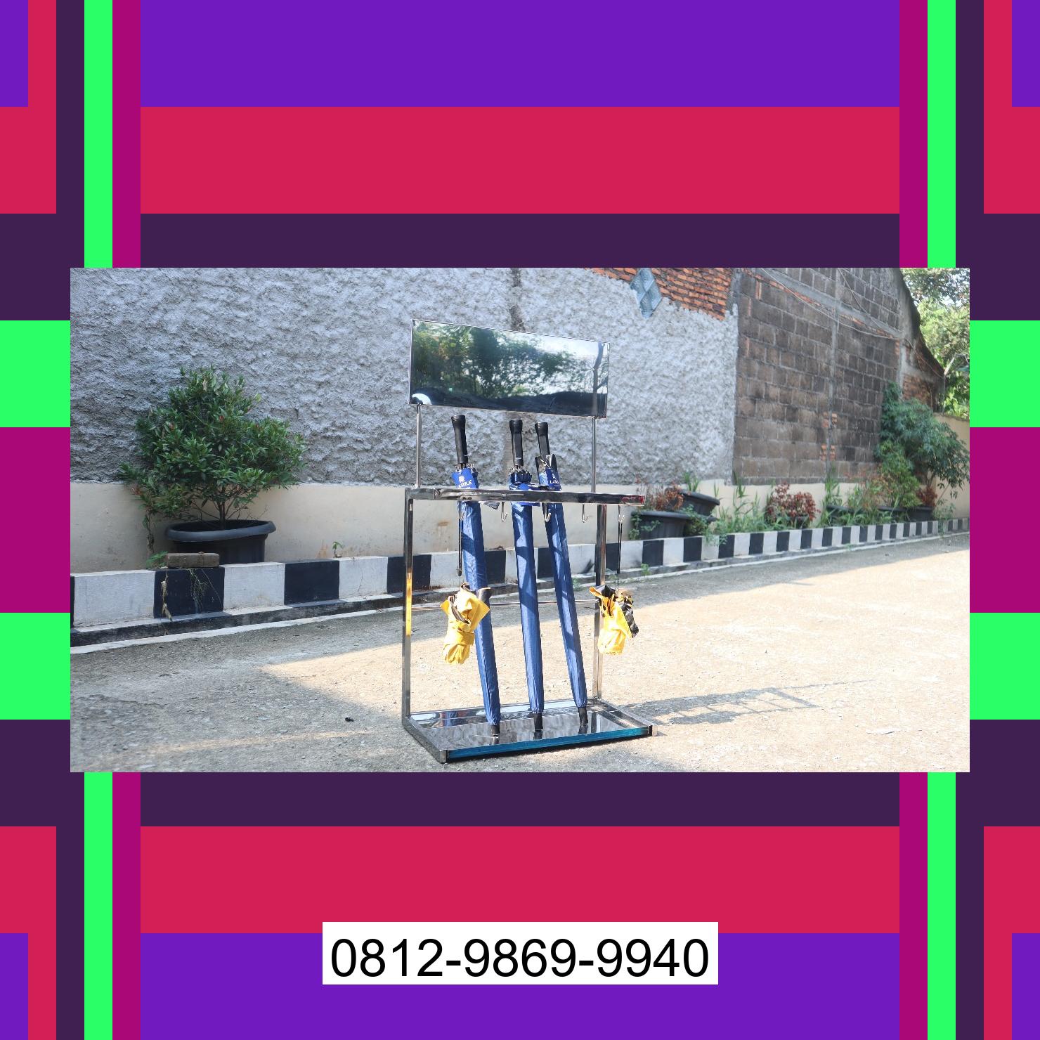 0812-9869-9940 Eksklusif, Jual Rak Payung | Tempat Payung | Rak Tempat Stand Payung | Lemari Payung | Promo Launching Lempuing