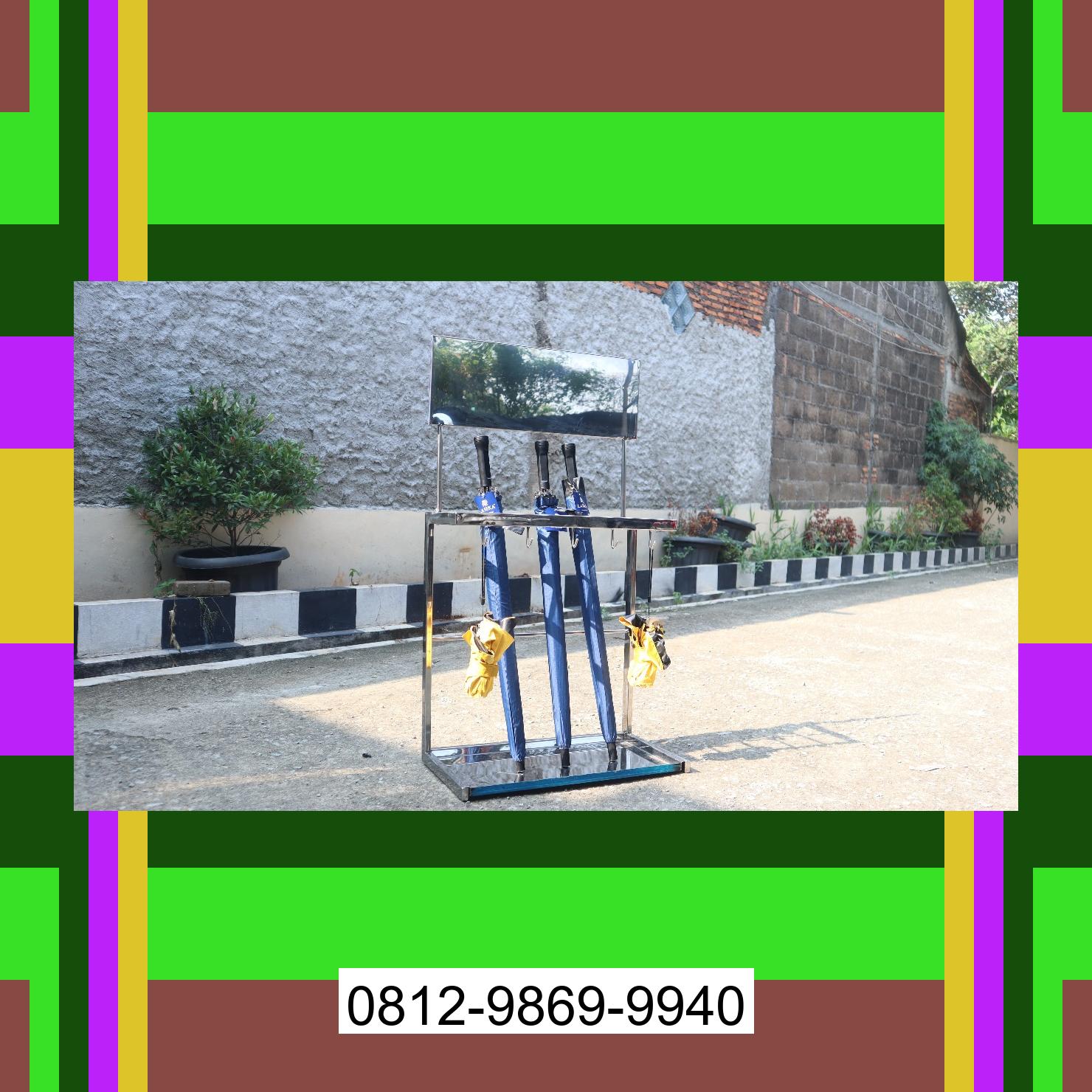 0812-9869-9940 Eksklusif, Jual Rak Payung | Tempat Payung | Rak Tempat Stand Payung | Lemari Payung | Promo Launching Madang Suku I