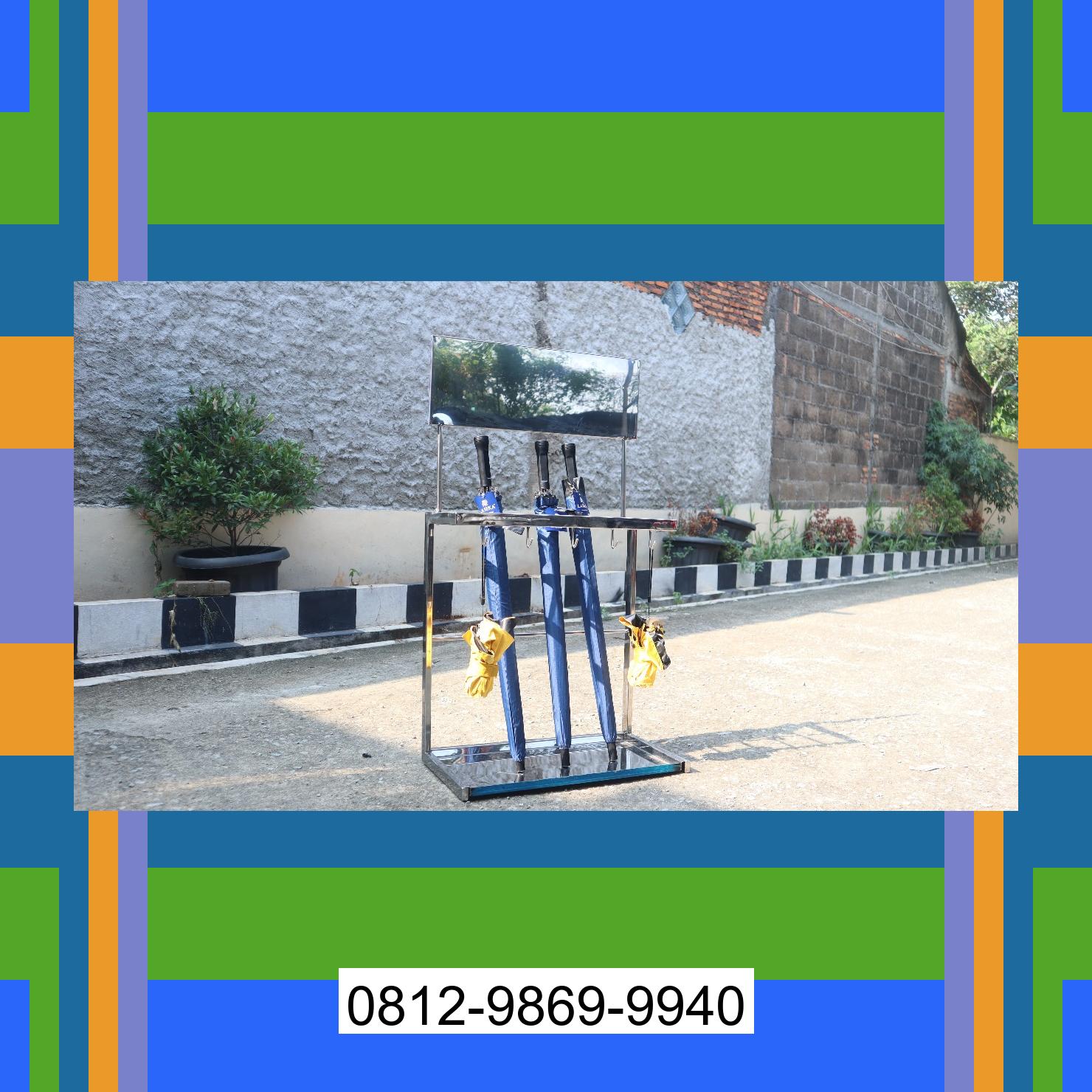 0812-9869-9940 Eksklusif, Jual Rak Payung | Tempat Payung | Rak Tempat Stand Payung | Lemari Payung | Promo Launching Madang Suku Iii
