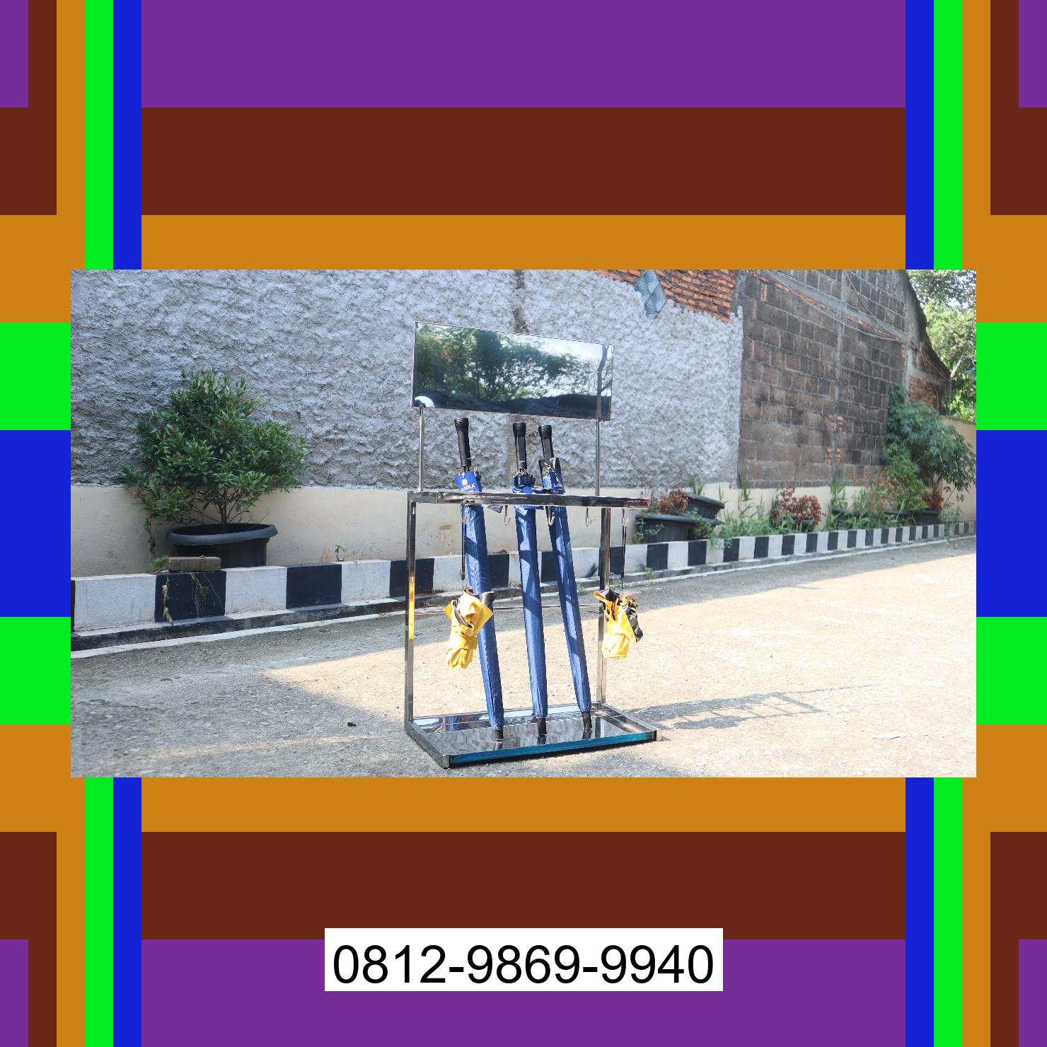 0812-9869-9940 Eksklusif, Jual Rak Payung | Tempat Payung | Rak Tempat Stand Payung | Lemari Payung | Promo Launching Medan Denai