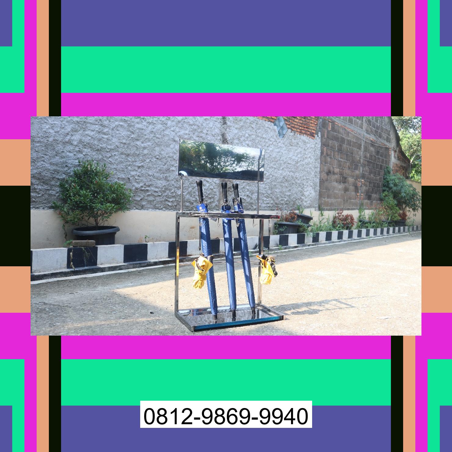 0812-9869-9940 Eksklusif, Jual Rak Payung | Tempat Payung | Rak Tempat Stand Payung | Lemari Payung | Promo Launching Medan Selayang