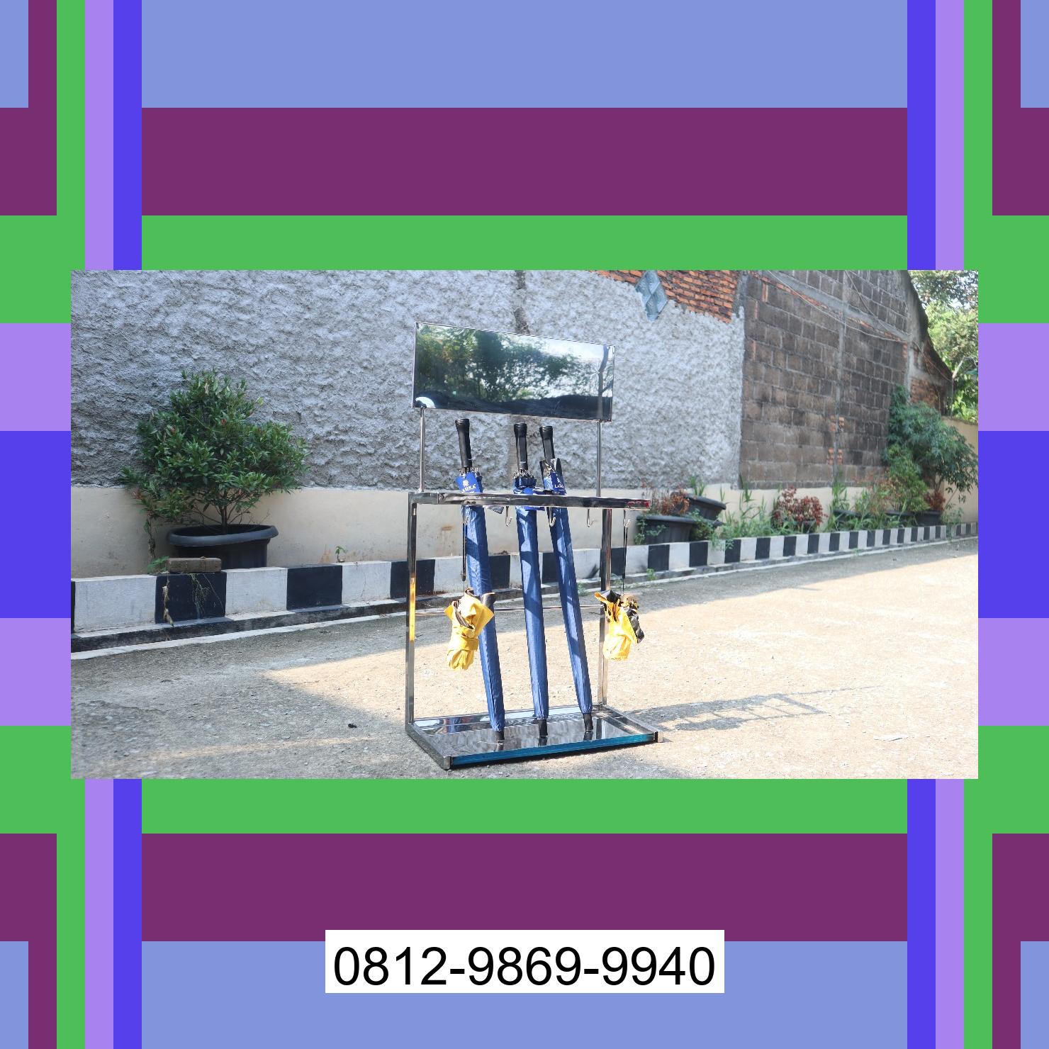 0812-9869-9940 Eksklusif, Jual Rak Payung | Tempat Payung | Rak Tempat Stand Payung | Lemari Payung | Promo Launching Mekakau Ilir