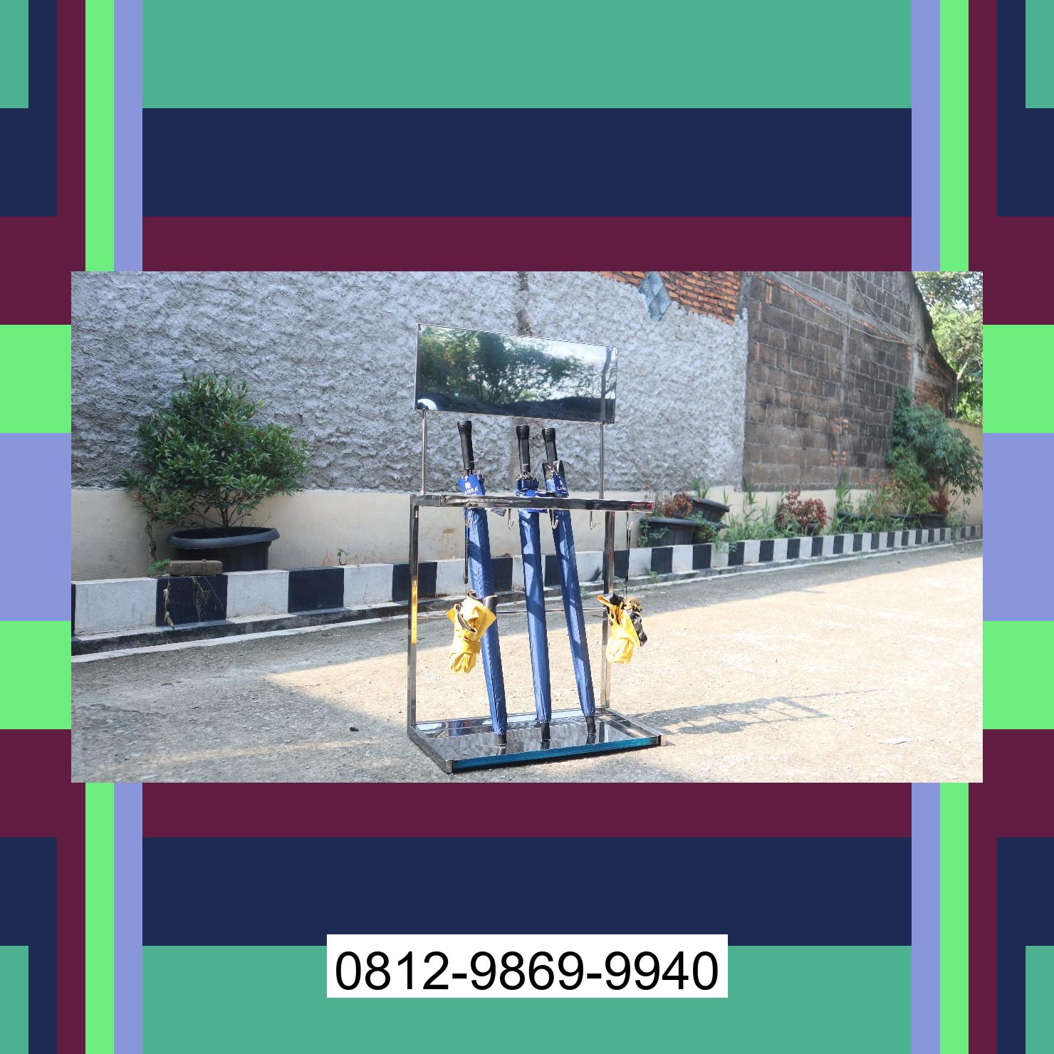0812-9869-9940 Eksklusif, Jual Rak Payung | Tempat Payung | Rak Tempat Stand Payung | Lemari Payung | Promo Launching Metro