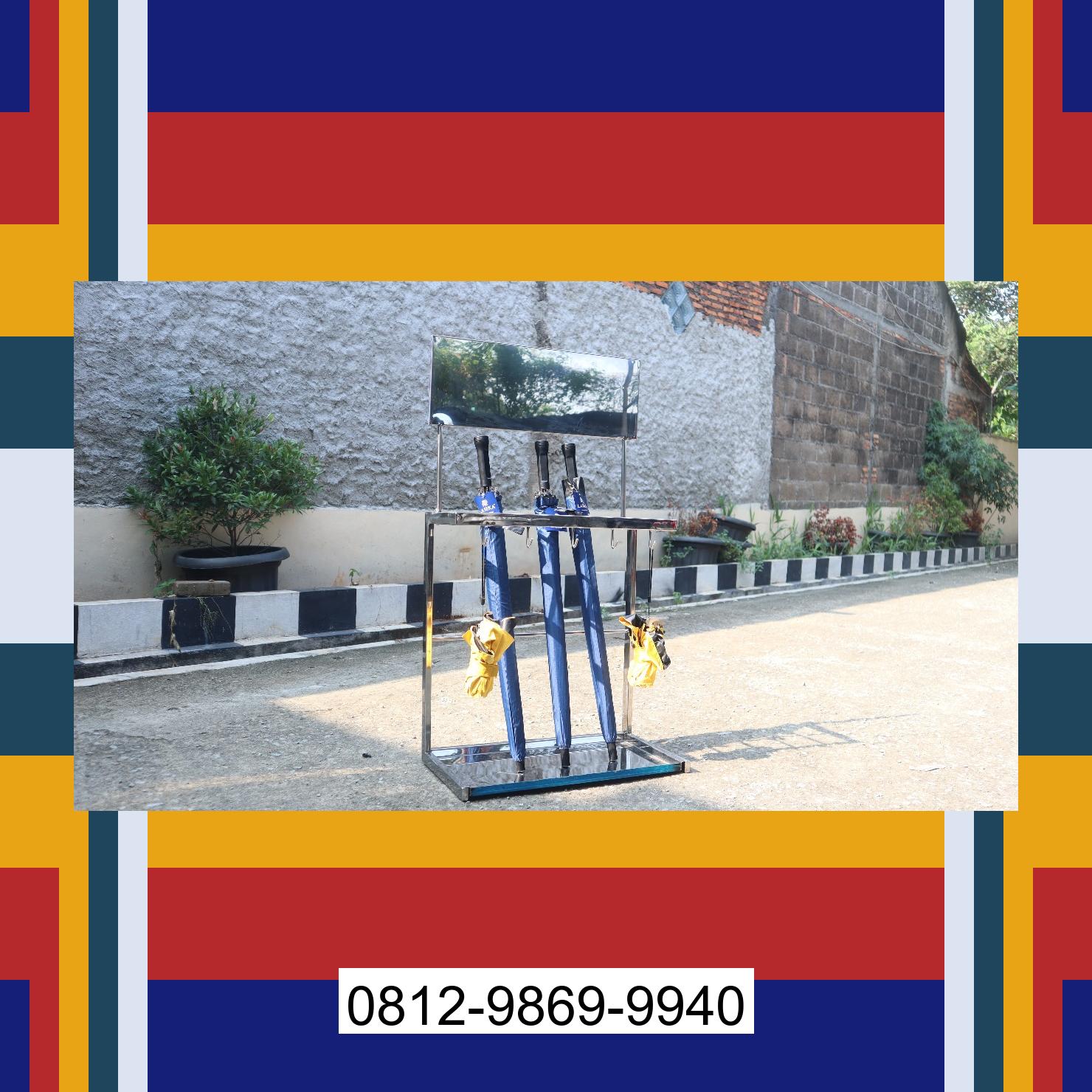 0812-9869-9940 Eksklusif, Jual Rak Payung | Tempat Payung | Rak Tempat Stand Payung | Lemari Payung | Promo Launching Mumbulsari