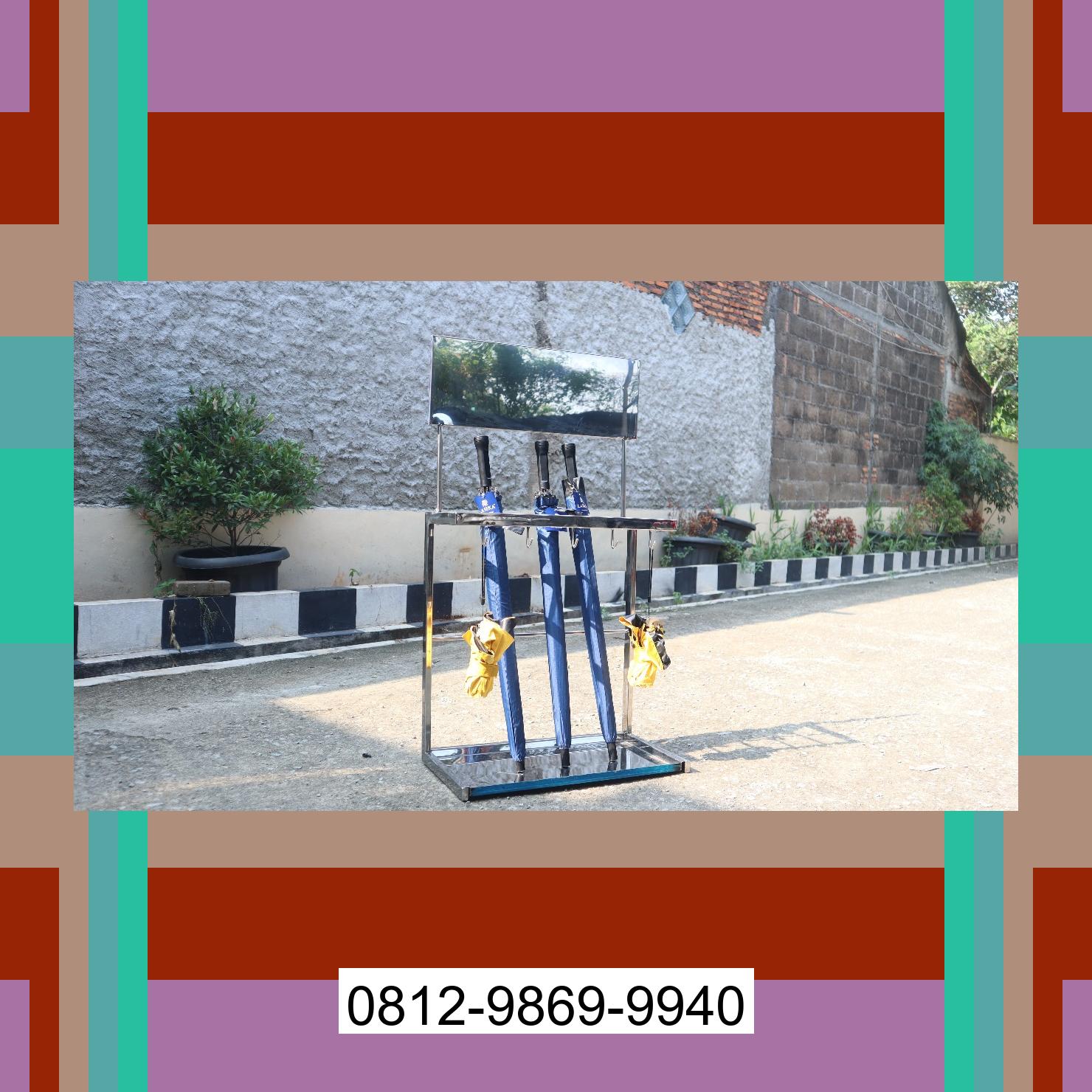 0812-9869-9940 Eksklusif, Jual Rak Payung | Tempat Payung | Rak Tempat Stand Payung | Lemari Payung | Promo Launching Ngronggot