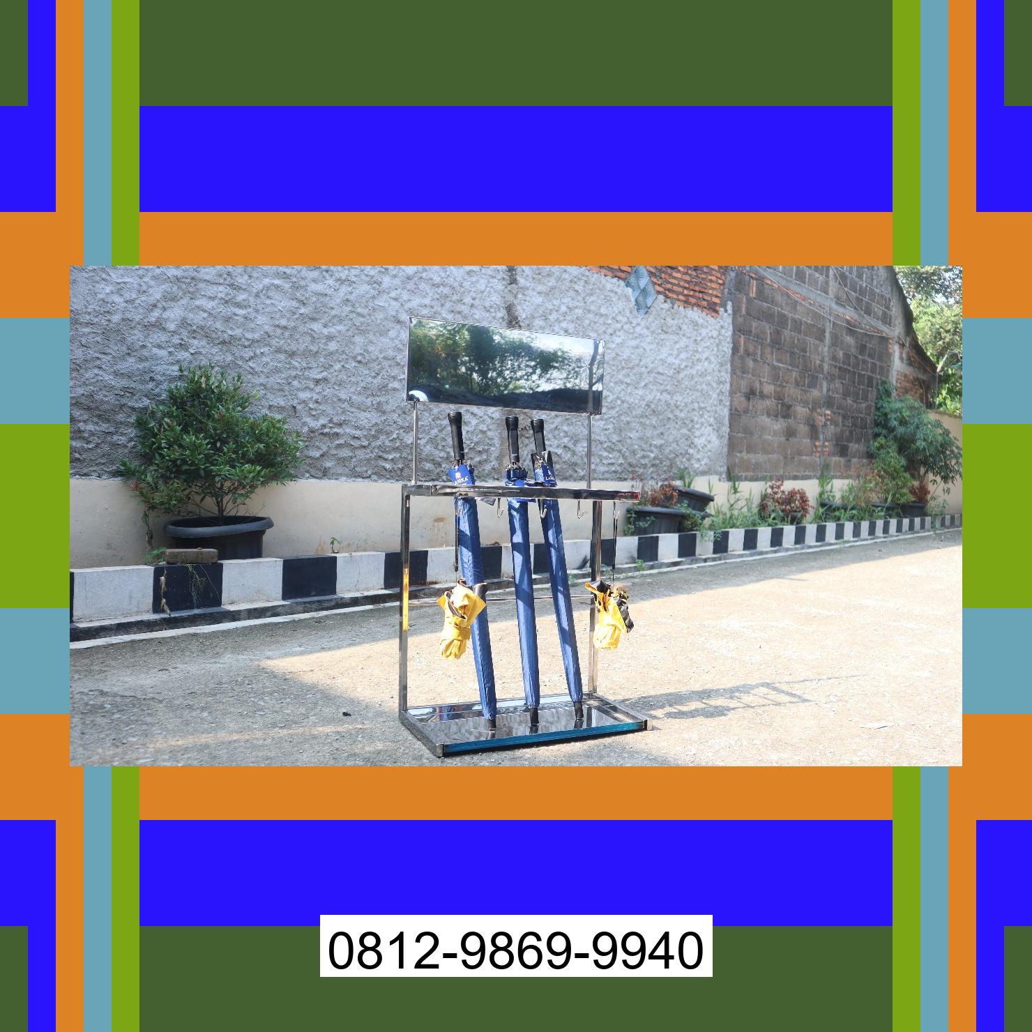 0812-9869-9940 Eksklusif, Jual Rak Payung | Tempat Payung | Rak Tempat Stand Payung | Lemari Payung | Promo Launching Onan Runggu