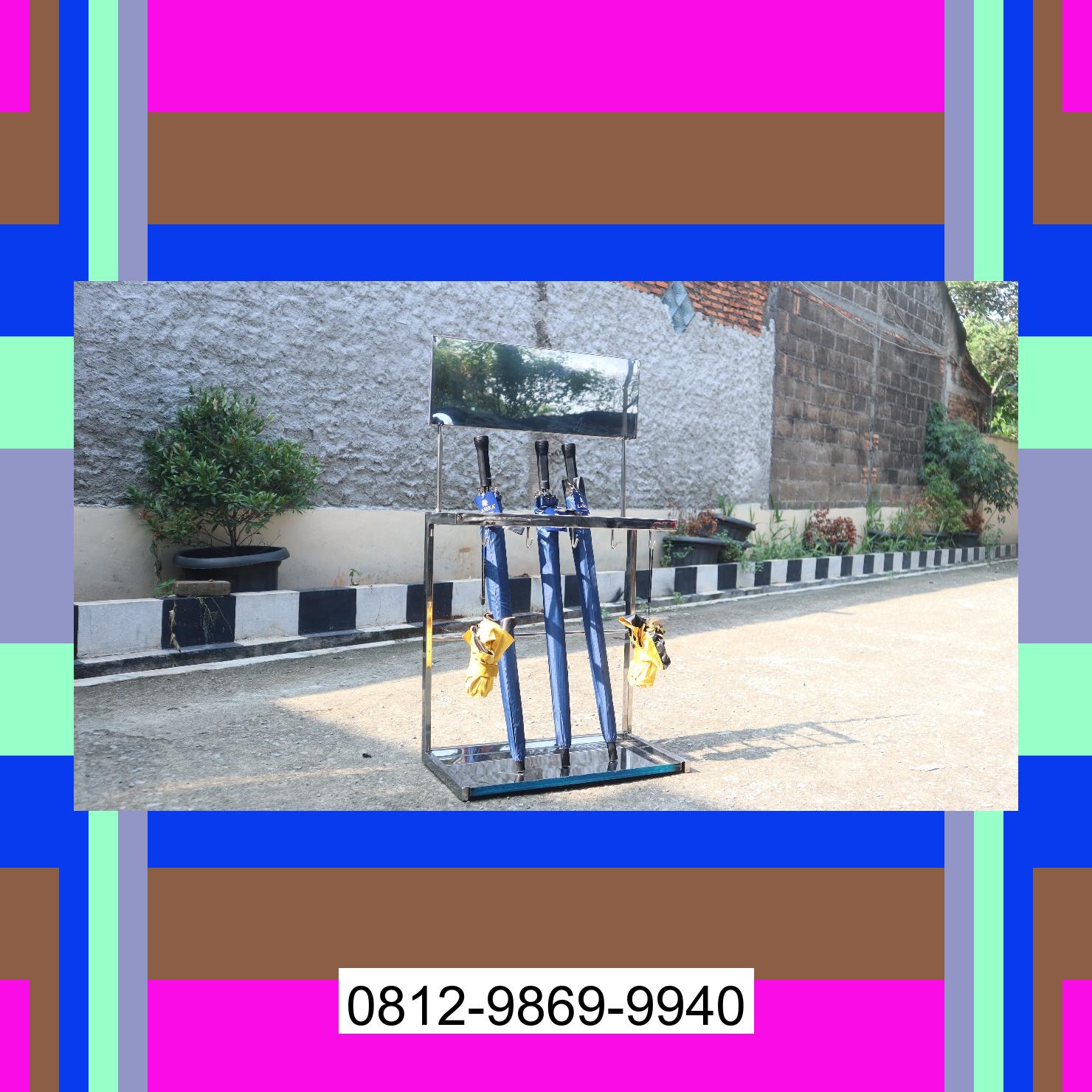 0812-9869-9940 Eksklusif, Jual Rak Payung | Tempat Payung | Rak Tempat Stand Payung | Lemari Payung | Promo Launching Pegagan Hilir